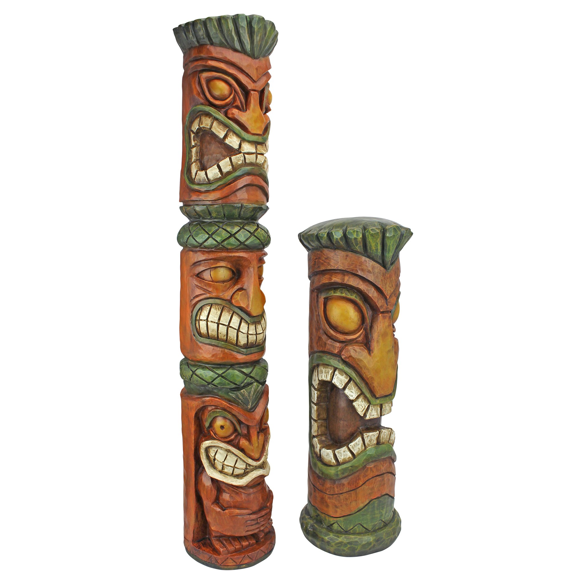 Toscano - Set of 2 Aloha Hawaii Tiki Sculptures