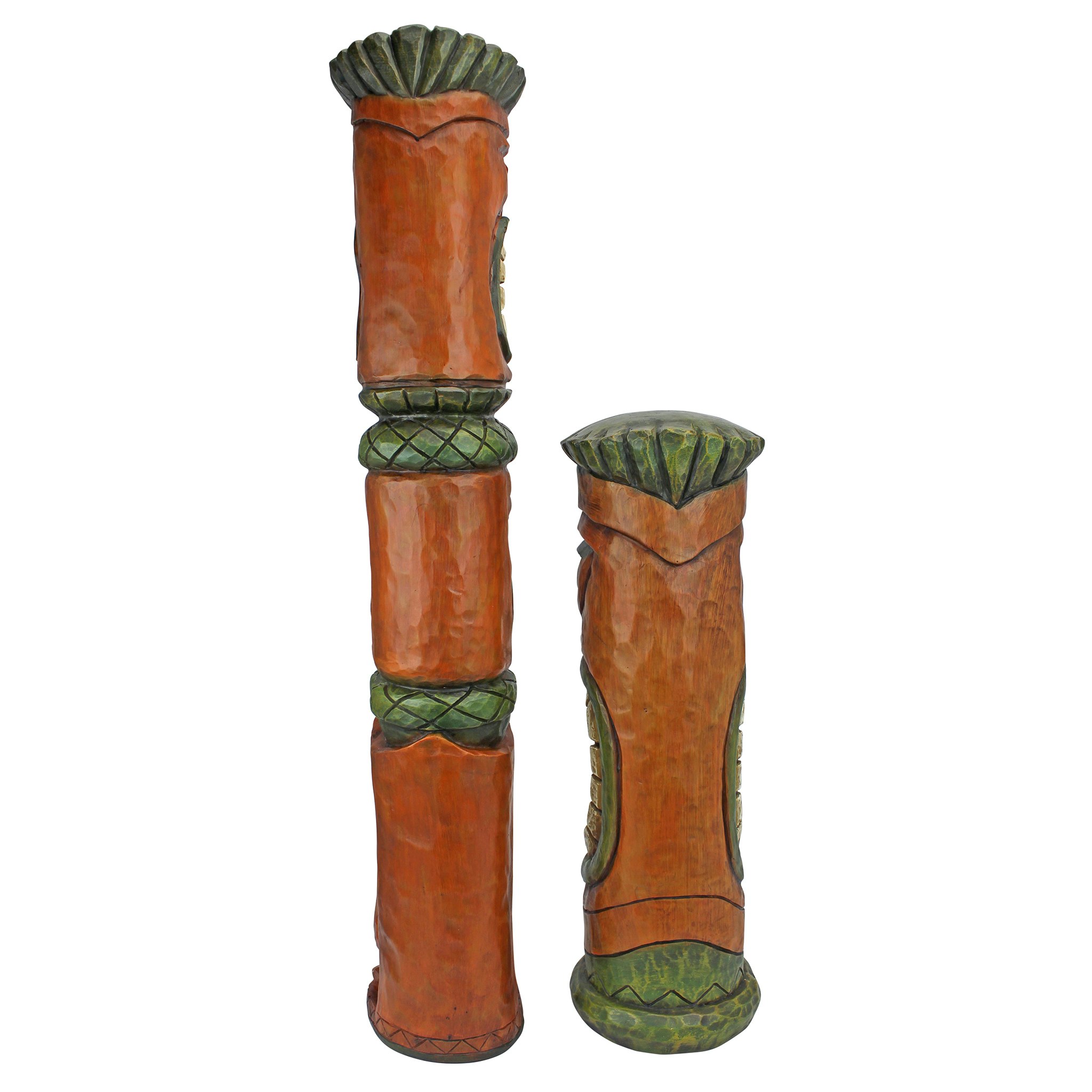 Toscano - Set of 2 Aloha Hawaii Tiki Sculptures