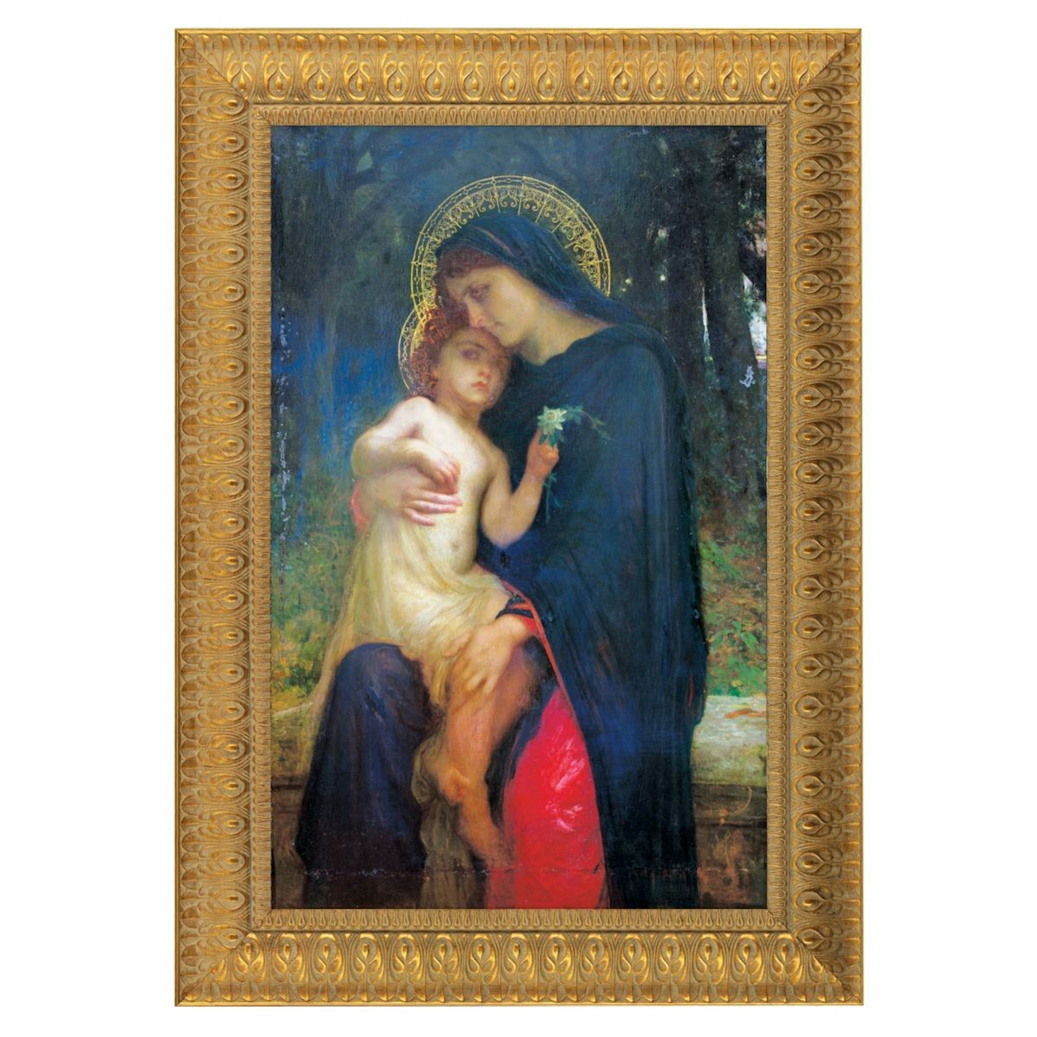 Toscano - L Addolorata Framed Canvas Replica Painting