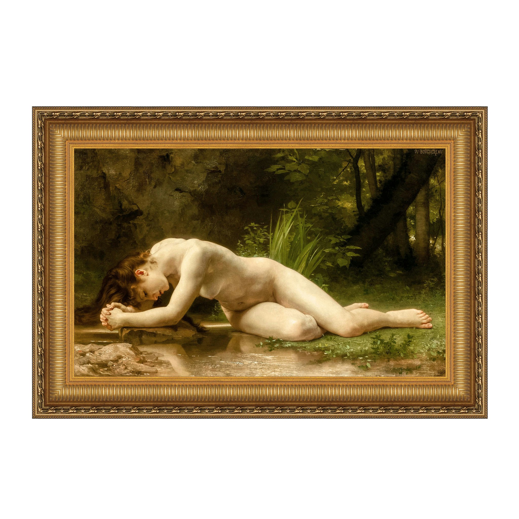 Toscano - Biblis Framed Canvas Replica Painting