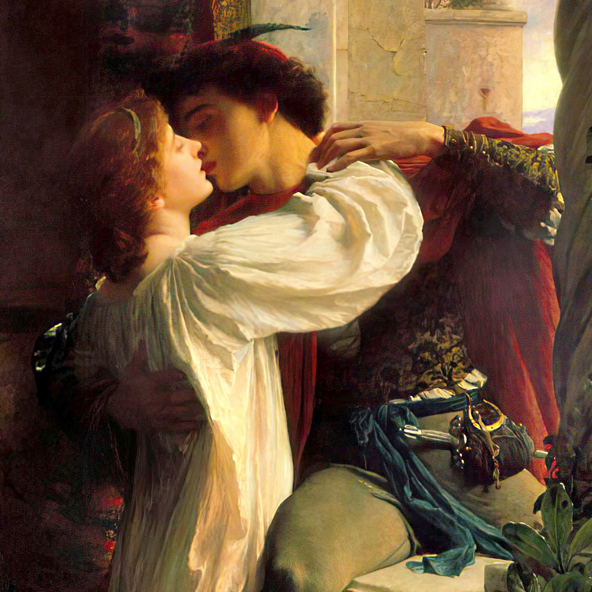 Toscano Romeo and Juliet Framed Canvas Replica Painting - Small