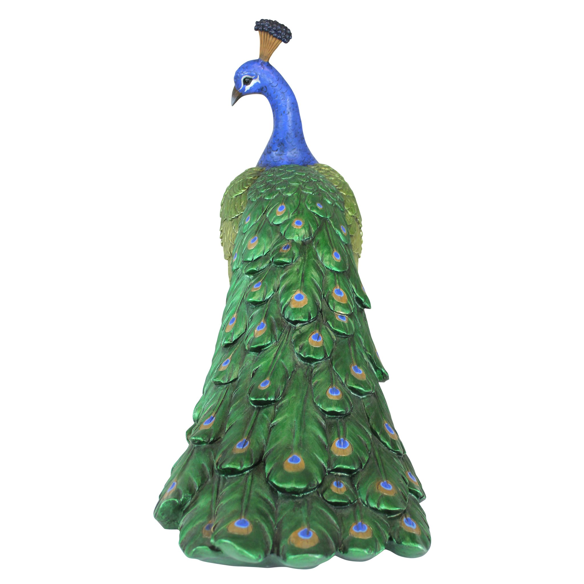 Toscano The Regal Peacock Large Garden Statue