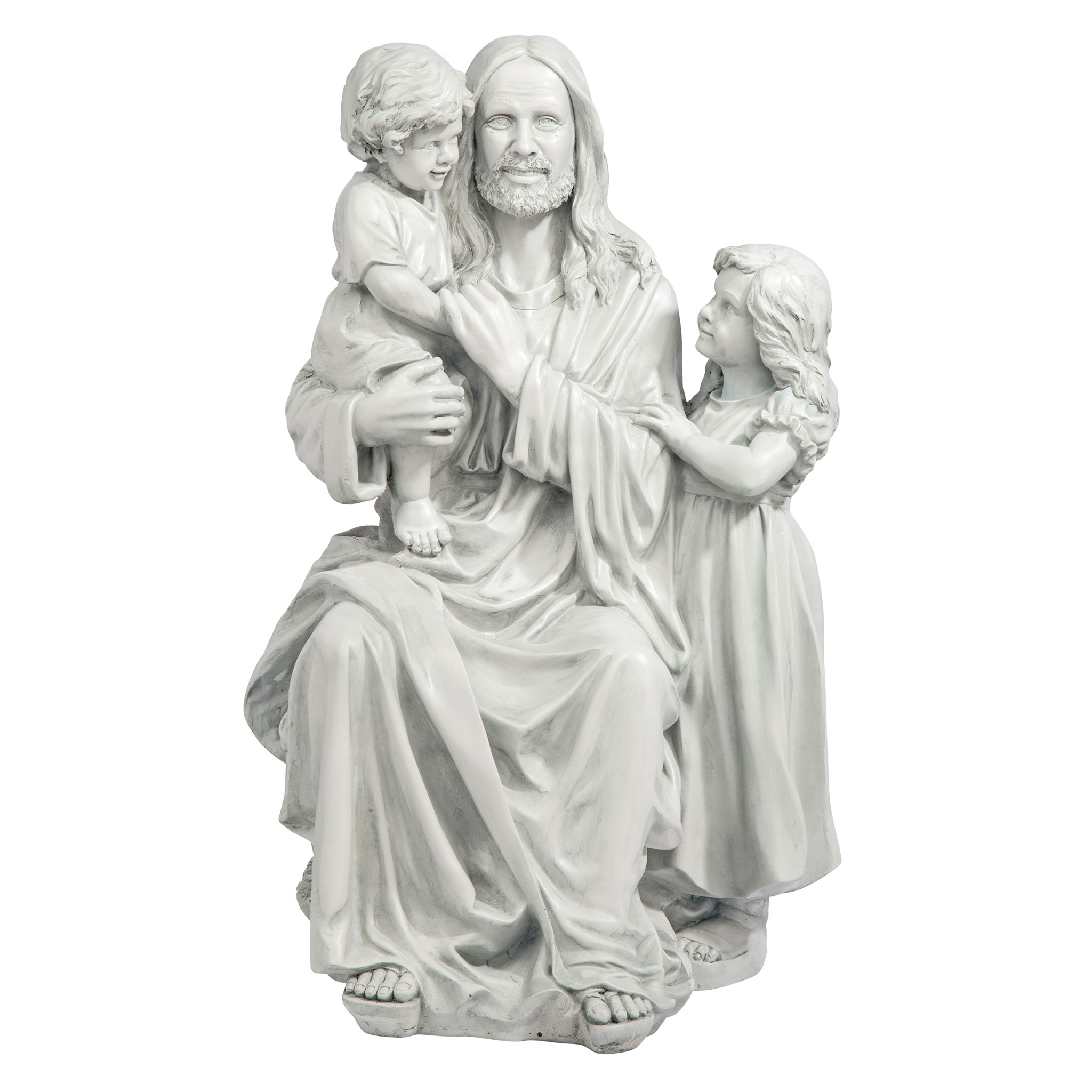 Toscano - Jesus Loves the Little Children Garden Statue