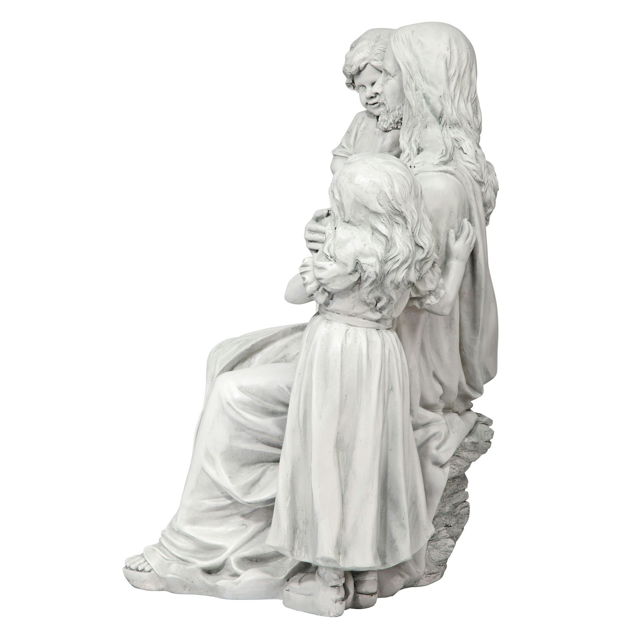 Toscano - Jesus Loves the Little Children Garden Statue