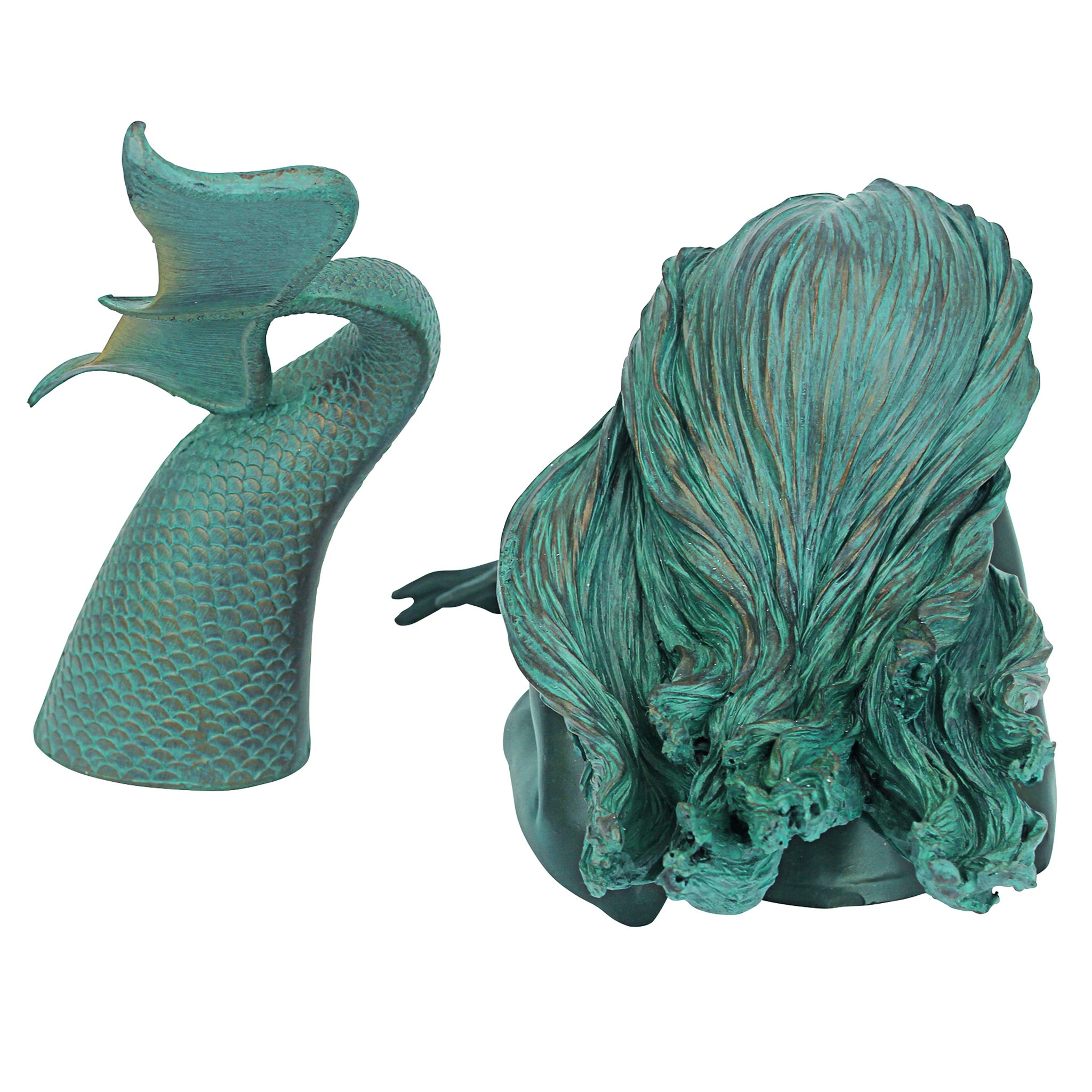 Toscano - Meara the Mermaid Sculptural Garden Swimmer