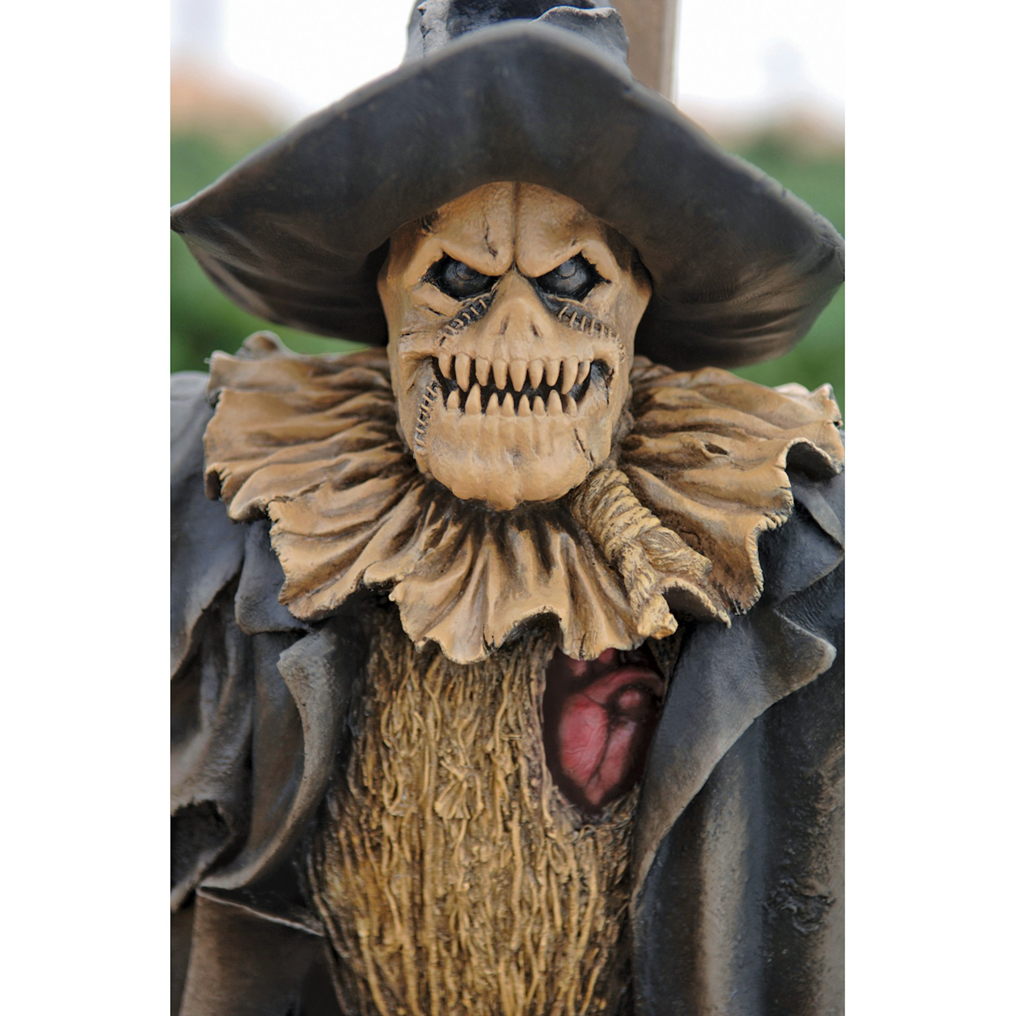 Toscano - Harvest of Evil Garden Scarecrow Statue