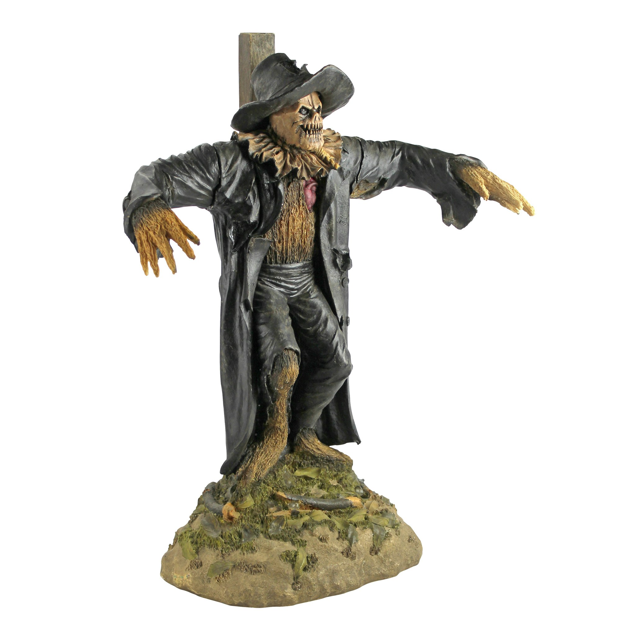 Toscano - Harvest of Evil Garden Scarecrow Statue