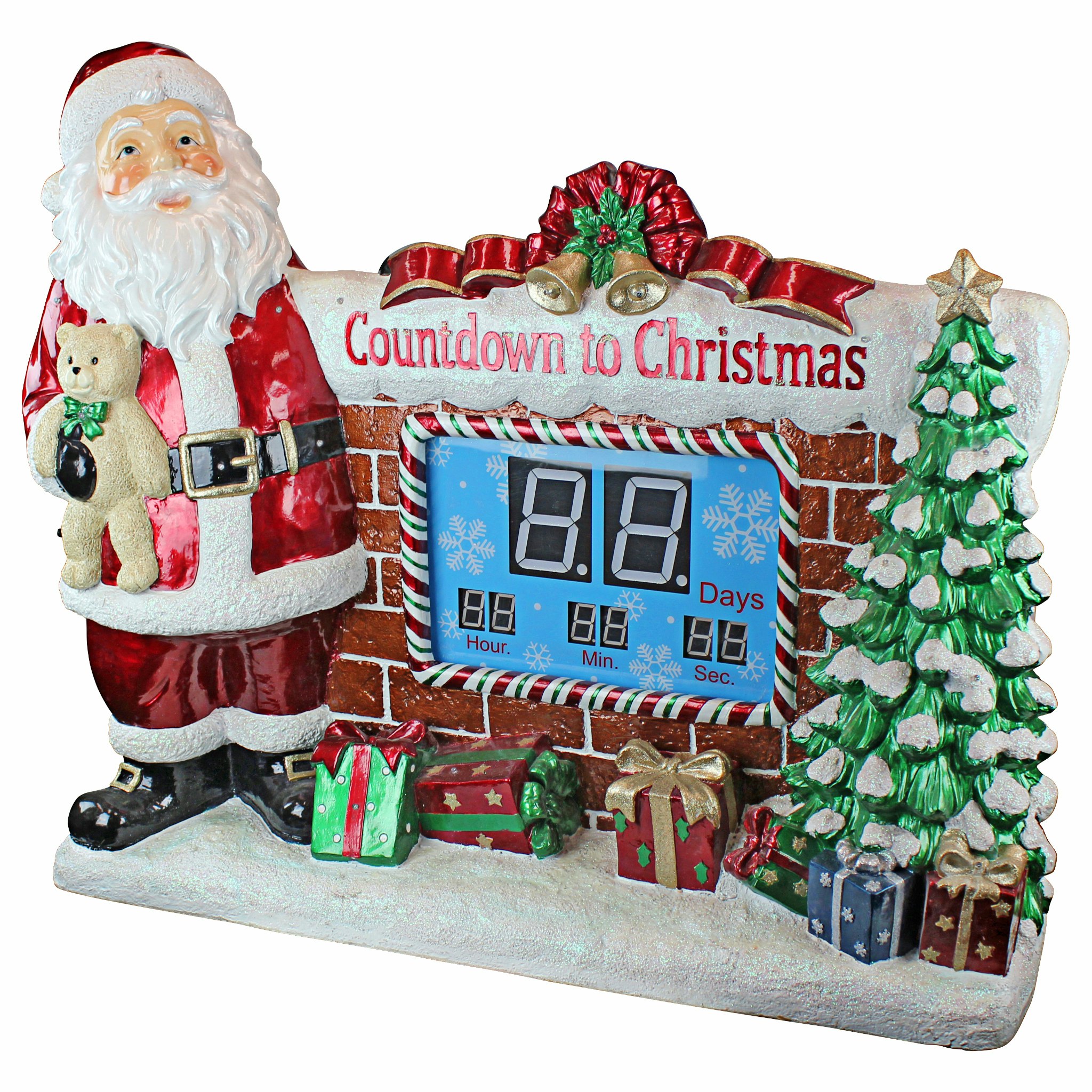 Toscano - Santa Countdown to Christmas Digital Sculpture