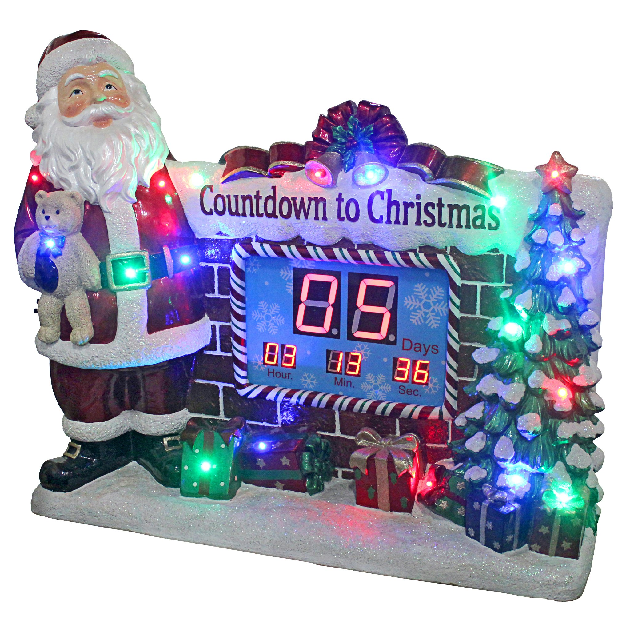 Toscano - Santa Countdown to Christmas Digital Sculpture