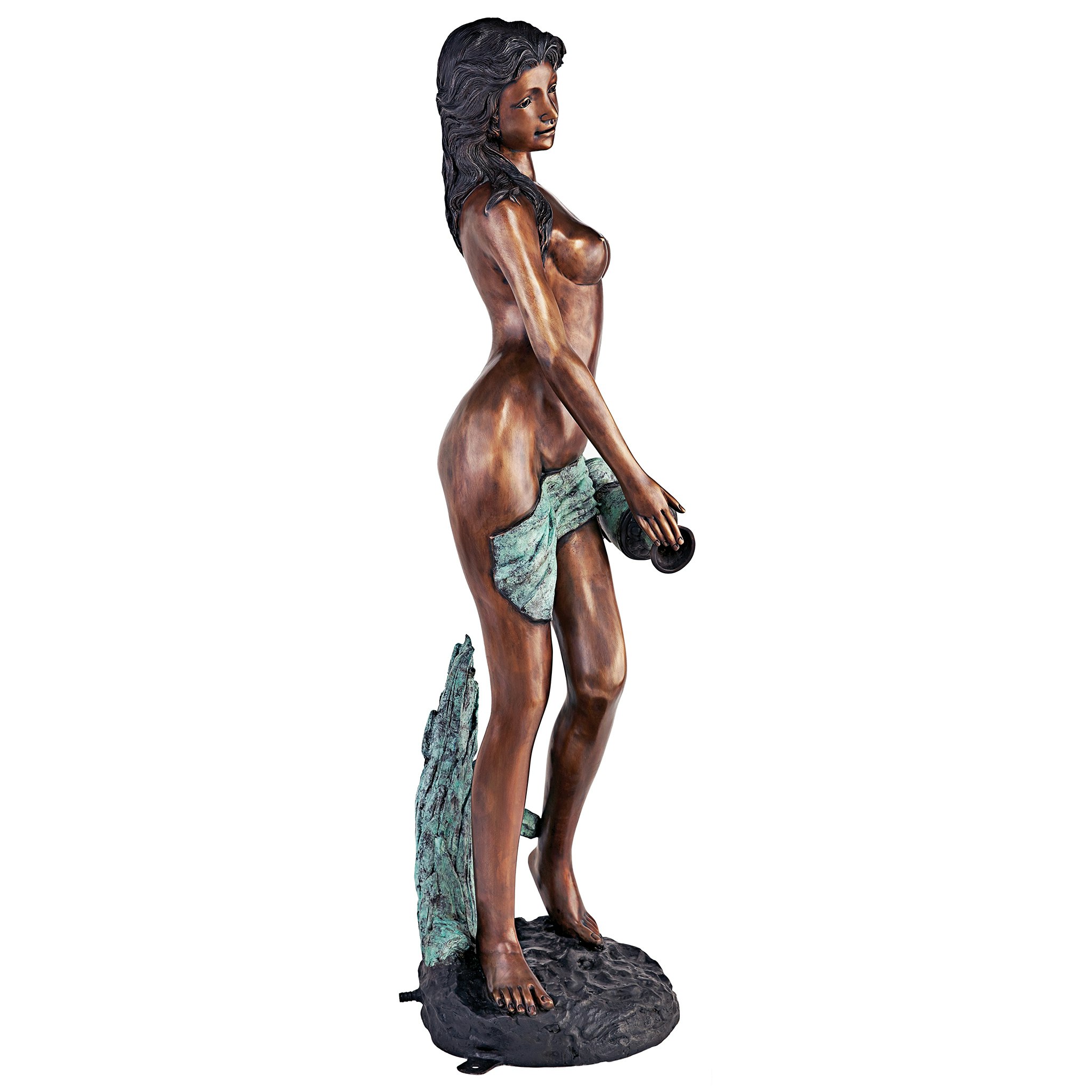 Toscano - Dione the Divine Water Goddess Piped Garden Statue