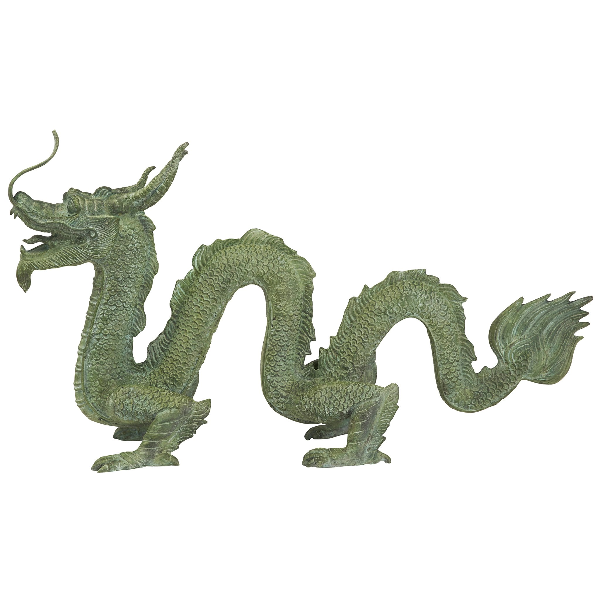 Toscano - Asian Dragon of the Grand Temple Garden Statue