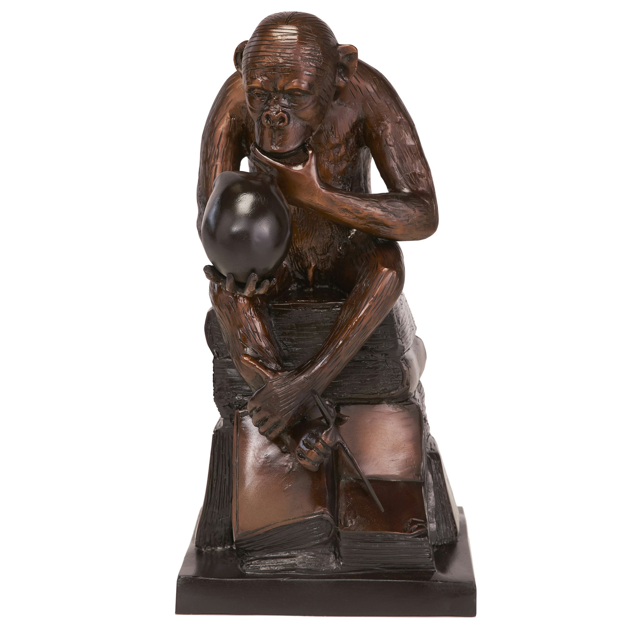 Toscano - Darwin’s Ape Thinker Statue