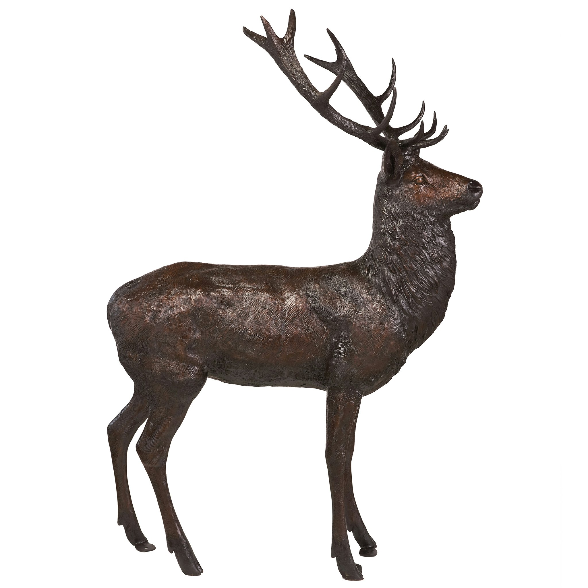 Toscano - Standing Stag Deer Garden Statue