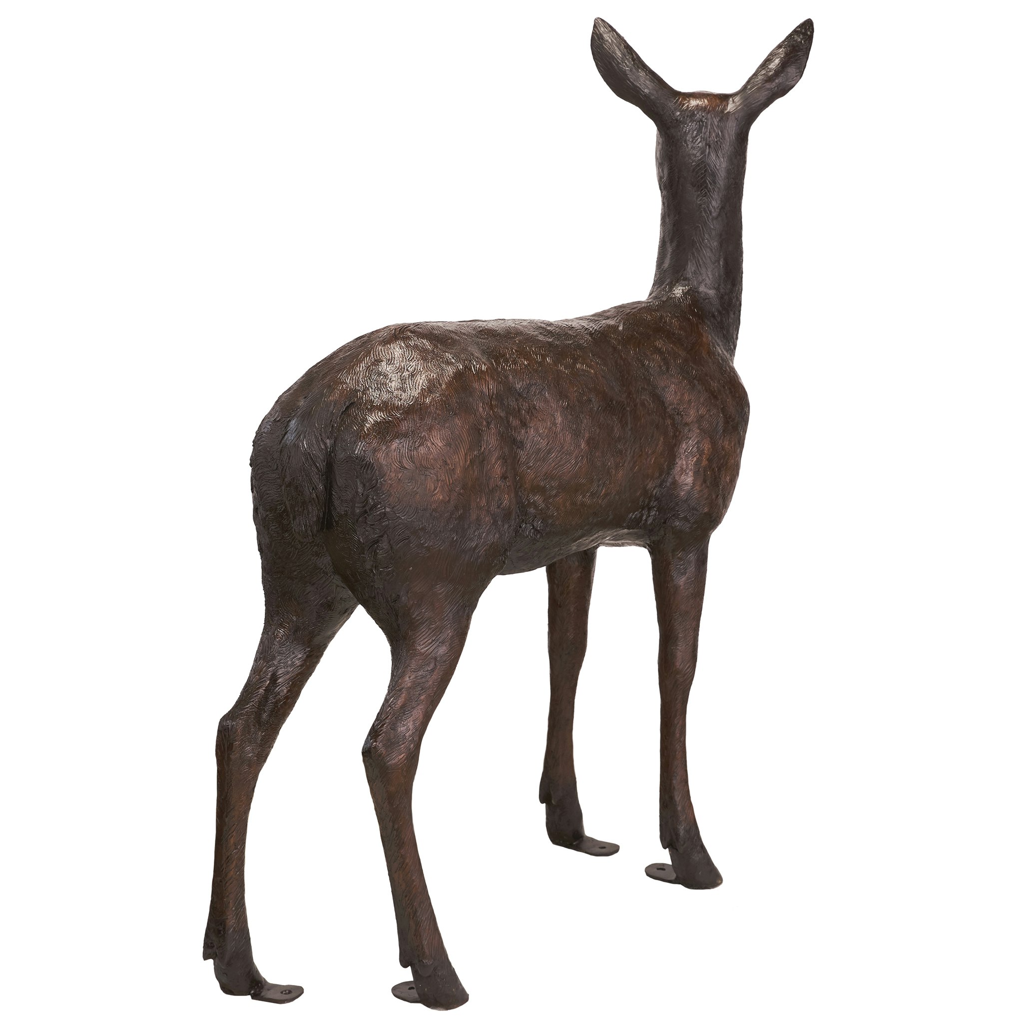 Toscano - Standing Doe Deer Garden Statue