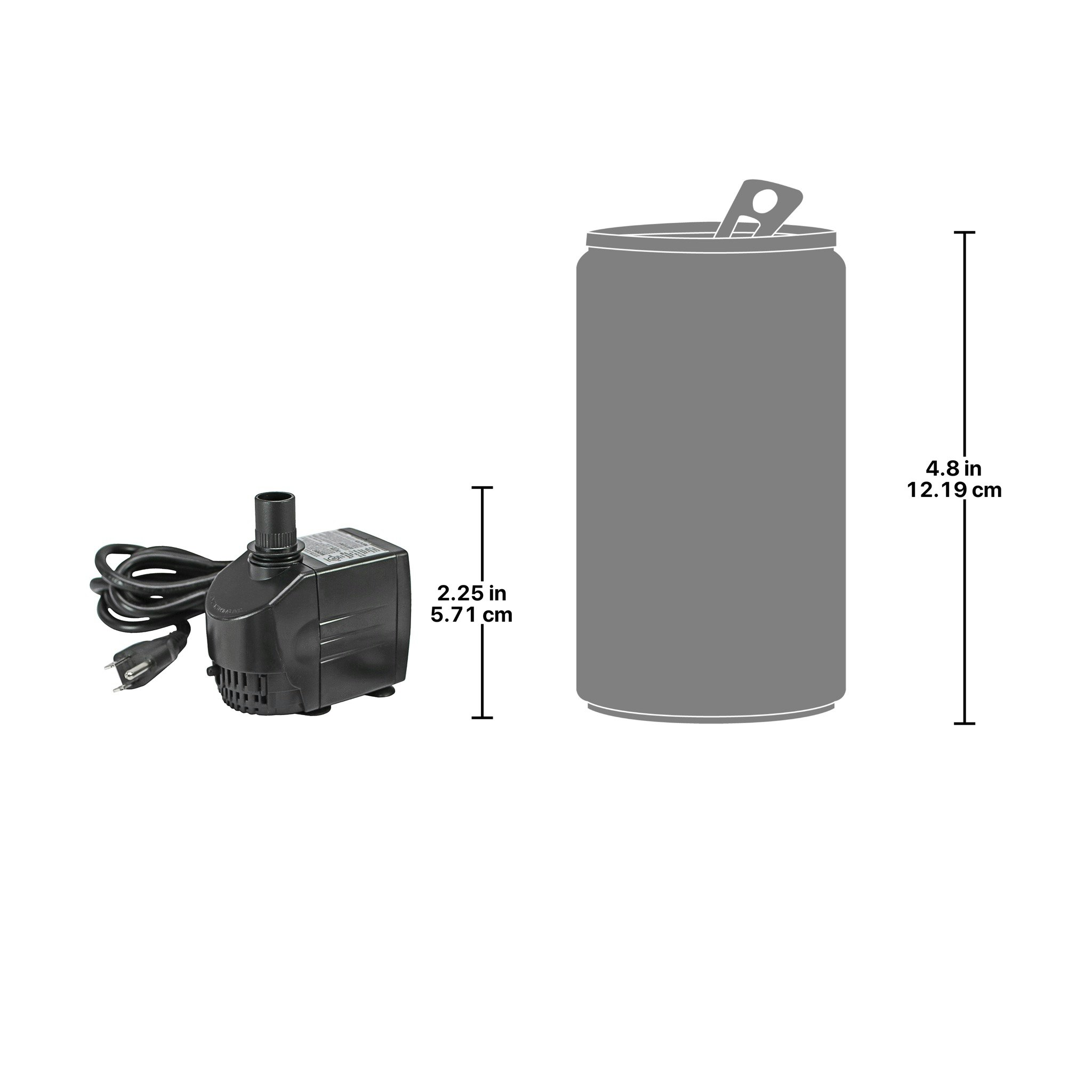 Toscano UL-Listed Indoor/Outdoor Water Pump Kit - 120 GPH