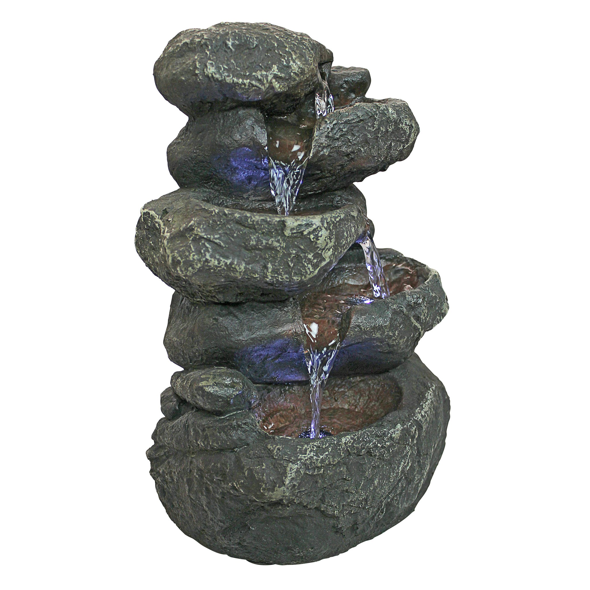 Toscano - Anchor Falls Cascading Garden Fountain