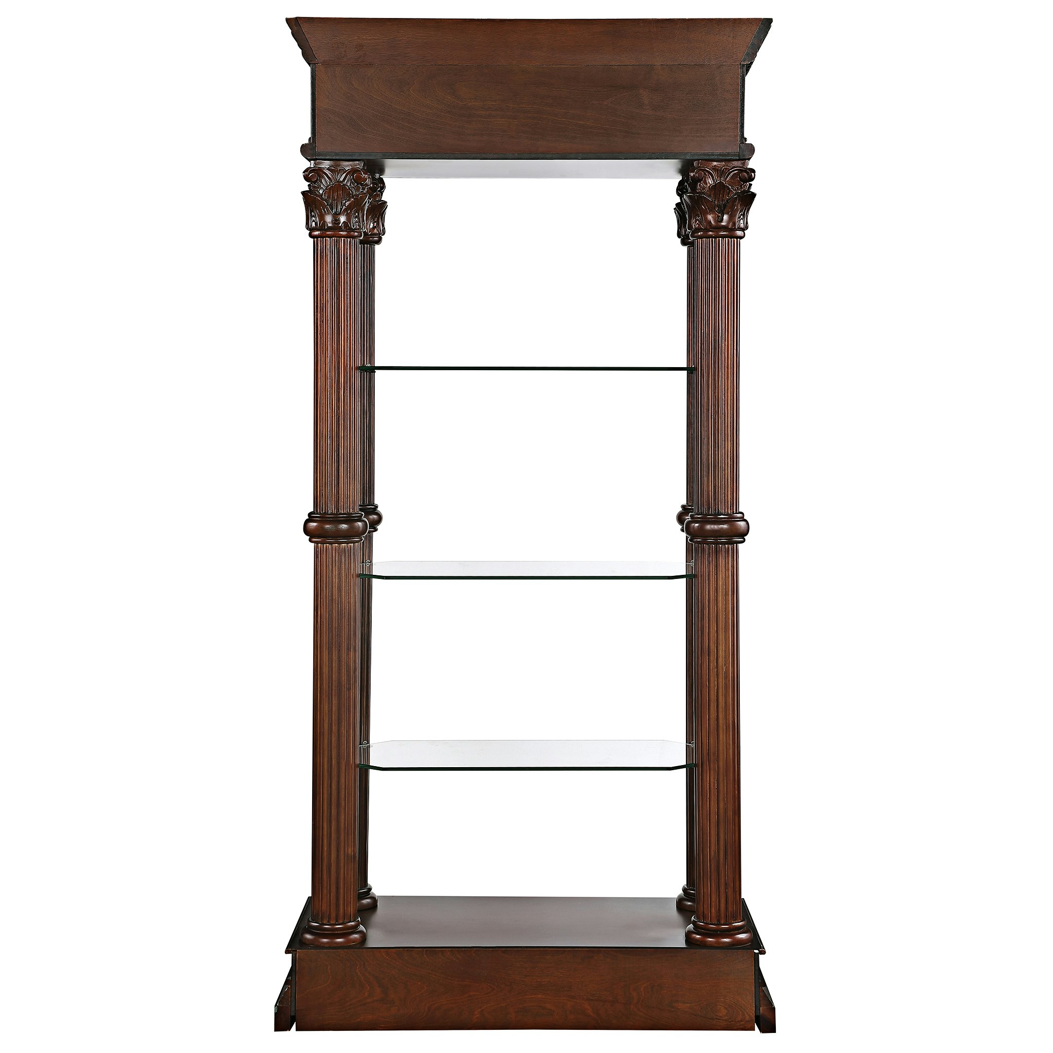 Toscano - Broadgate Grand Curio Presentation Case in Cherry, Hardwood