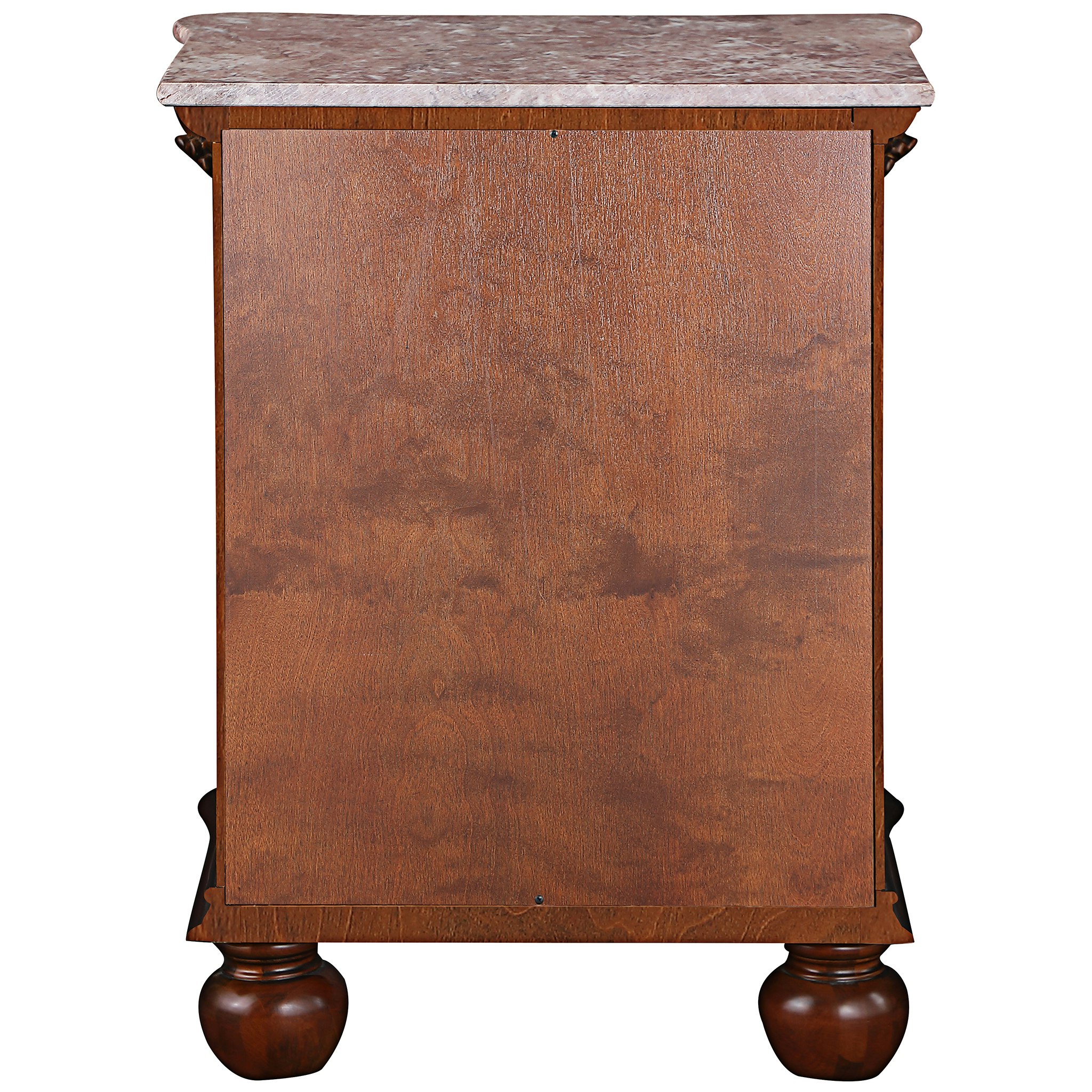 Toscano - The Cremona Accent Table in Cherry, Hardwood