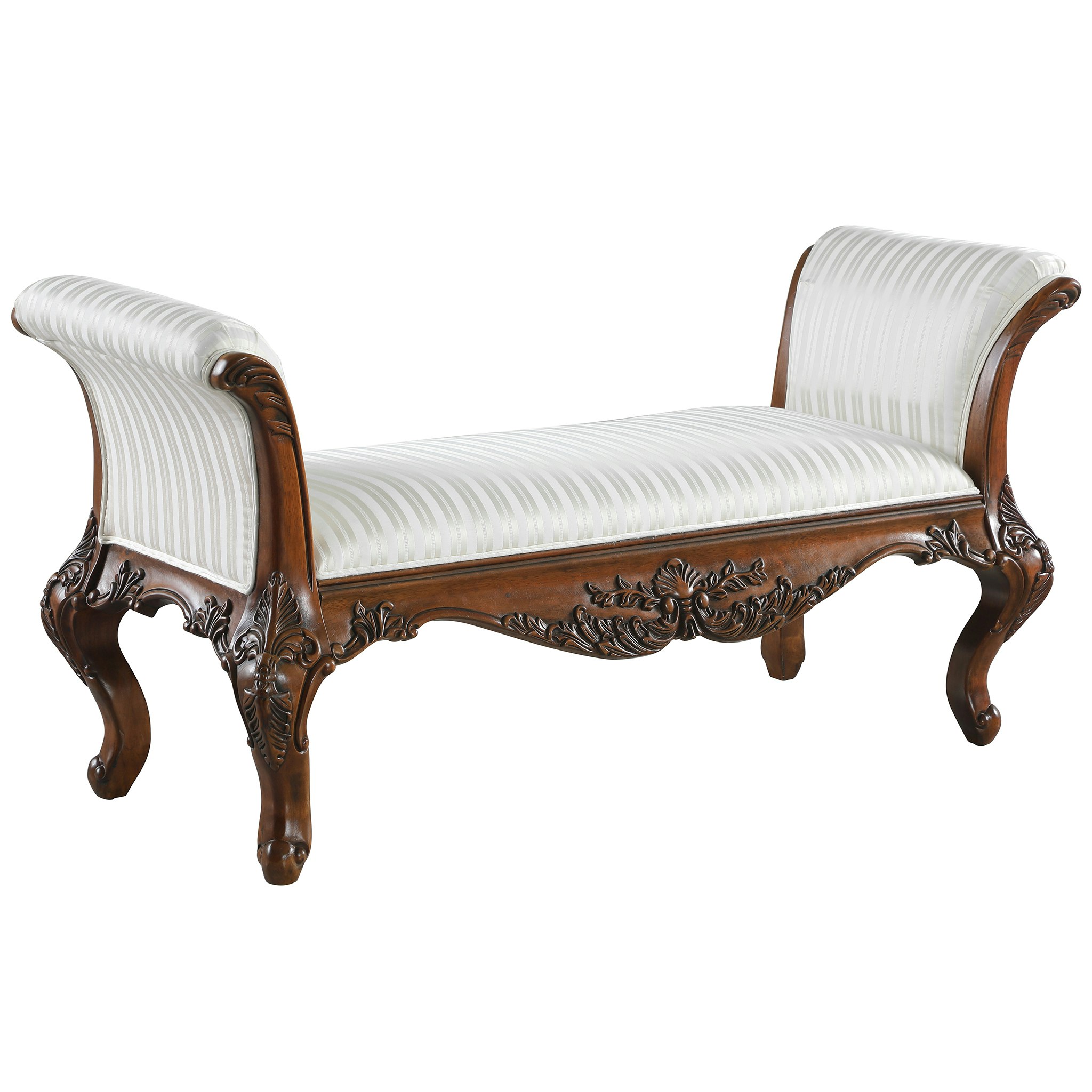 Toscano - Maison Mehieu Bench in Cherry, Hardwood