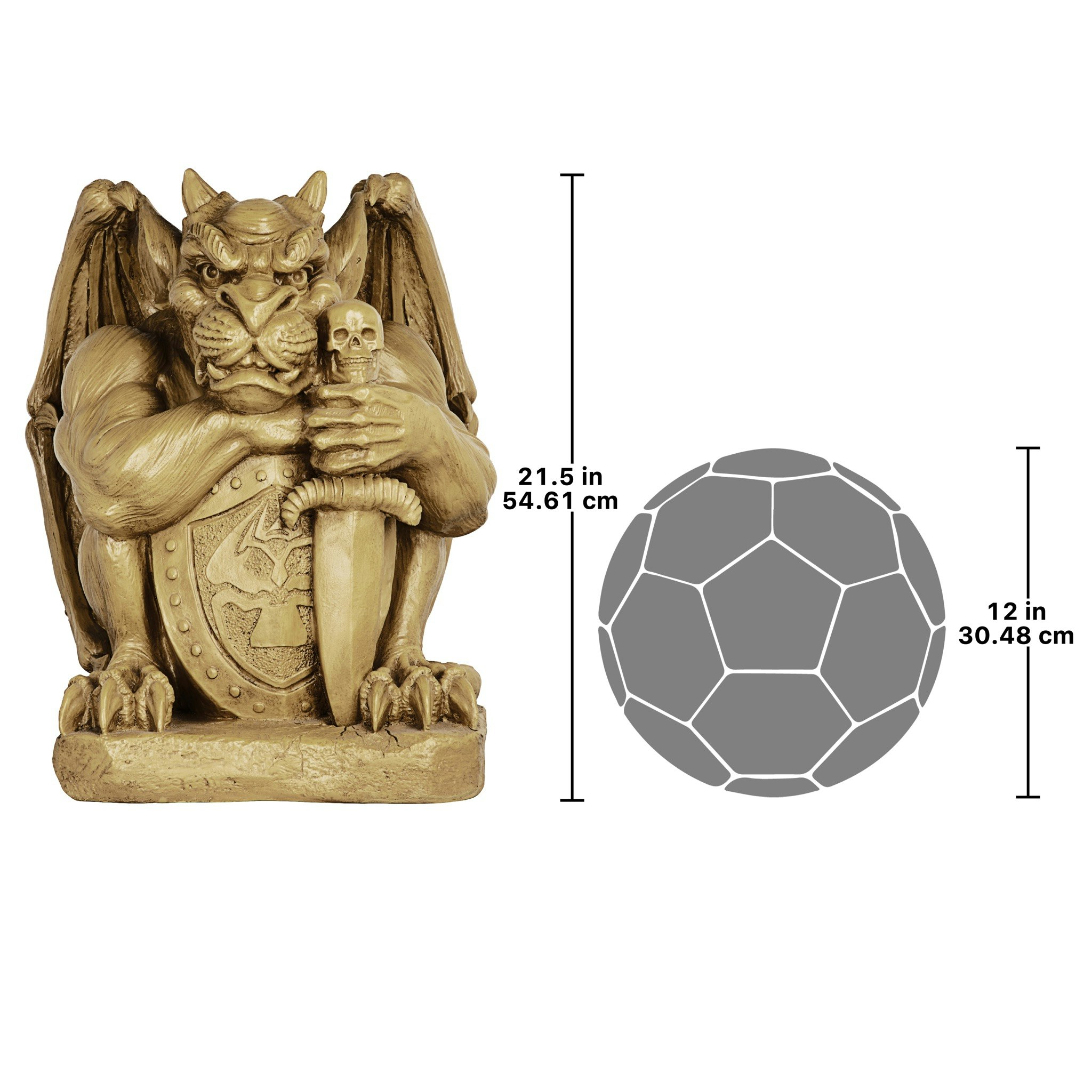 Toscano - Victor the Vicious Gargoyle Sentry Statue in Giant