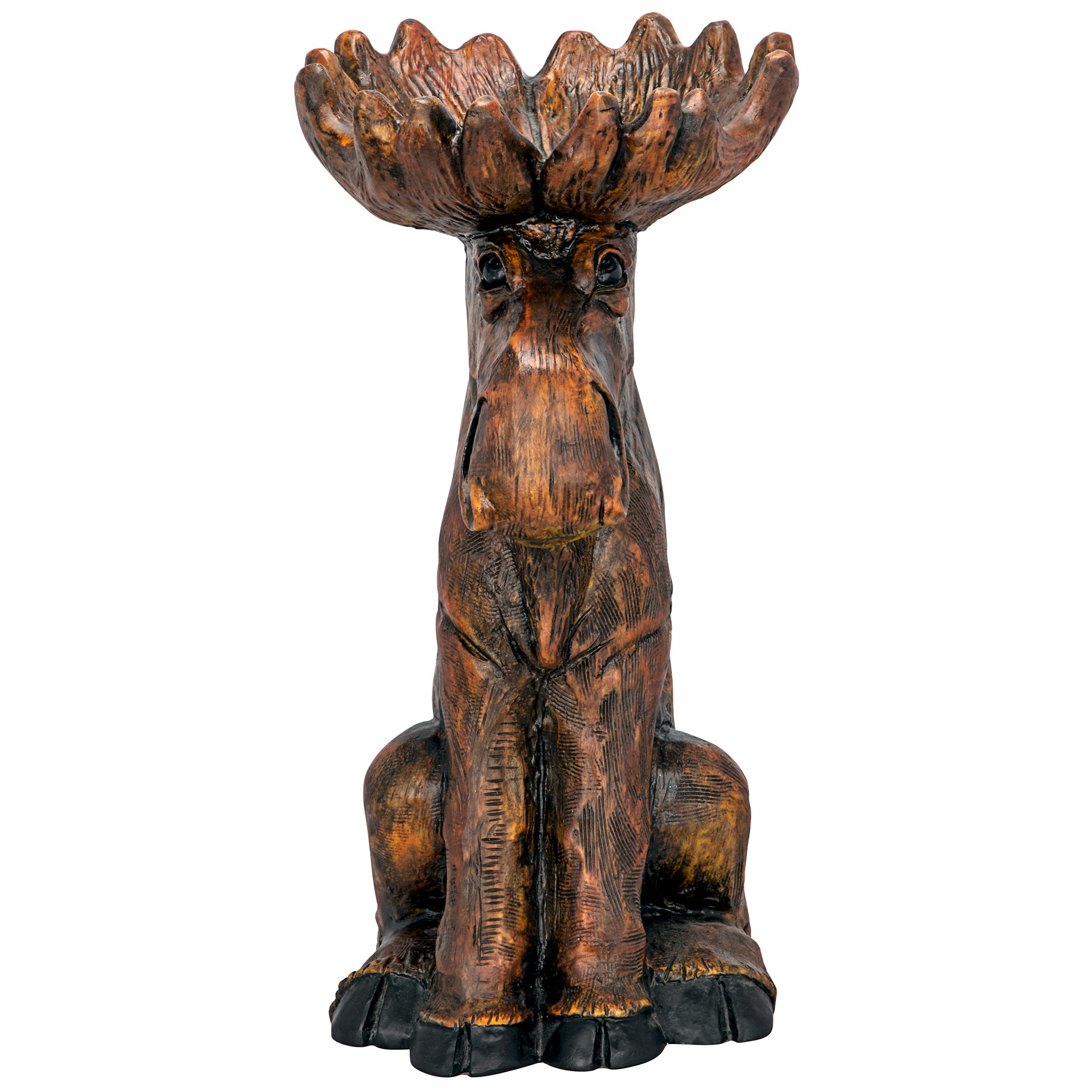 Toscano - Cabin Fever Moose Garden Statue