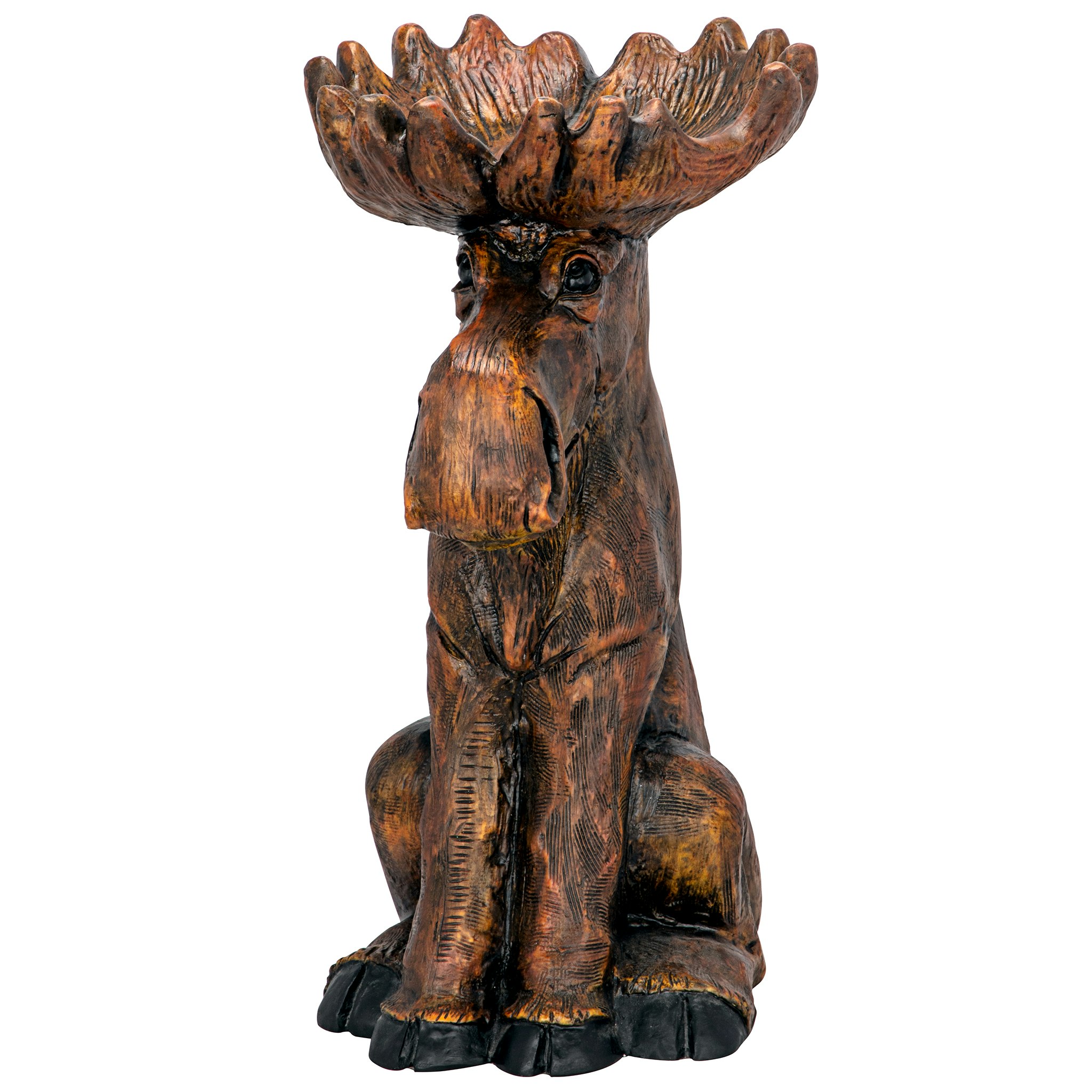 Toscano - Cabin Fever Moose Garden Statue