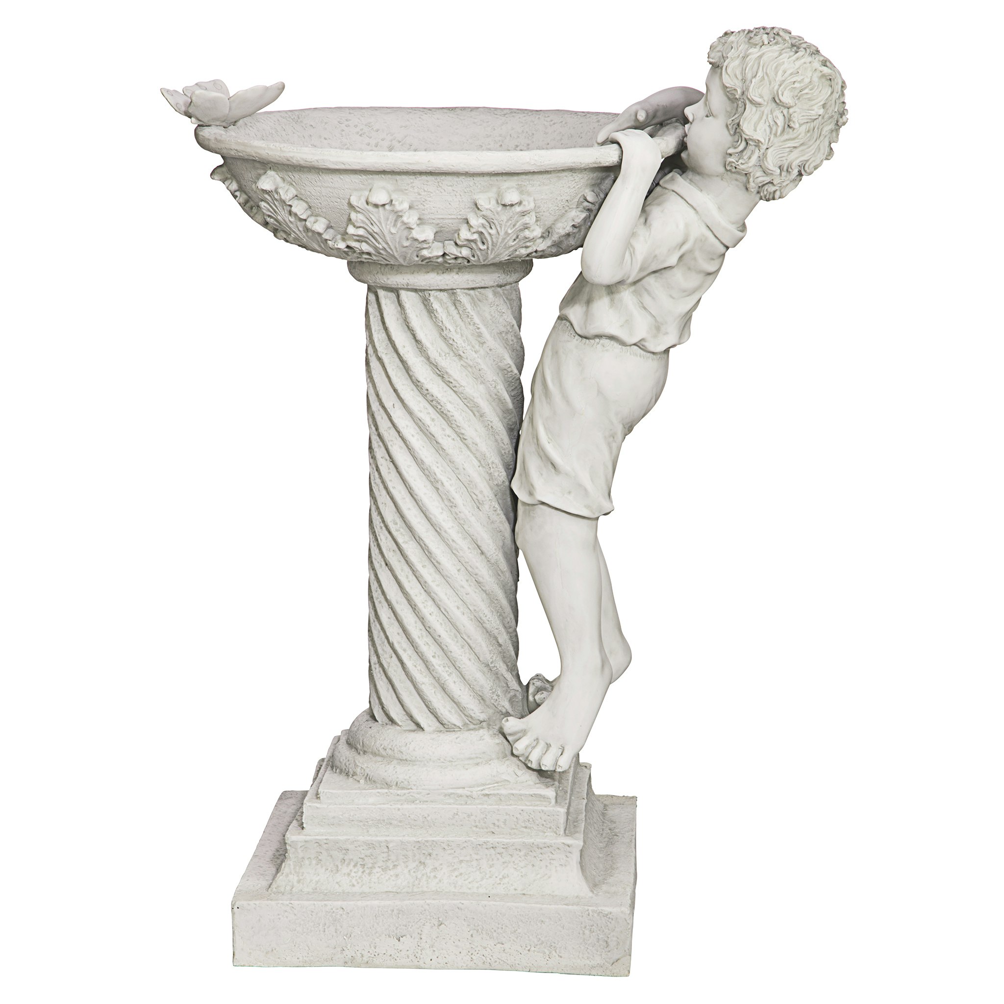 Toscano - Summer Splash Sculptural Bird Bath