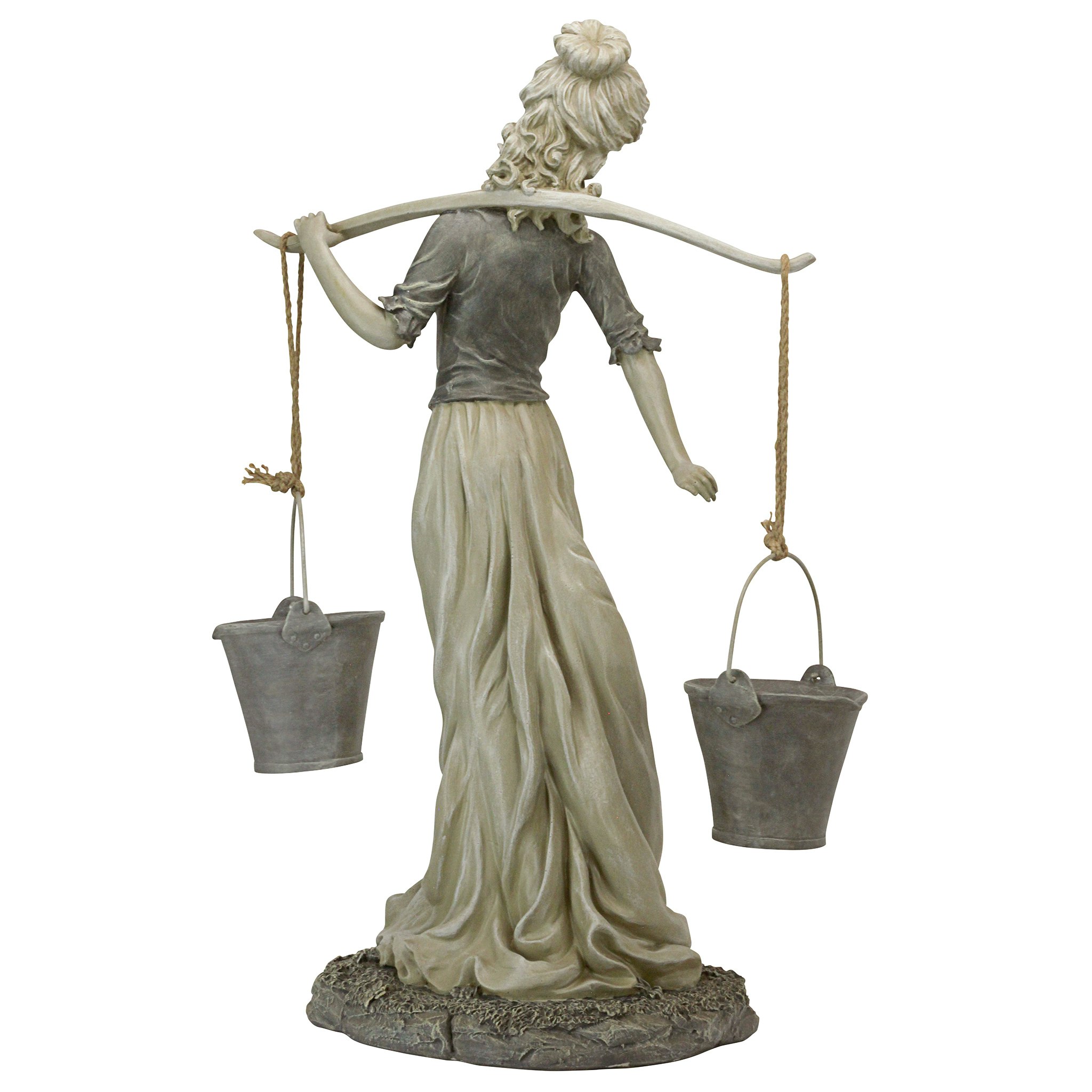 Toscano - Magdalene the Danish Milkmaid Garden Woman Statue