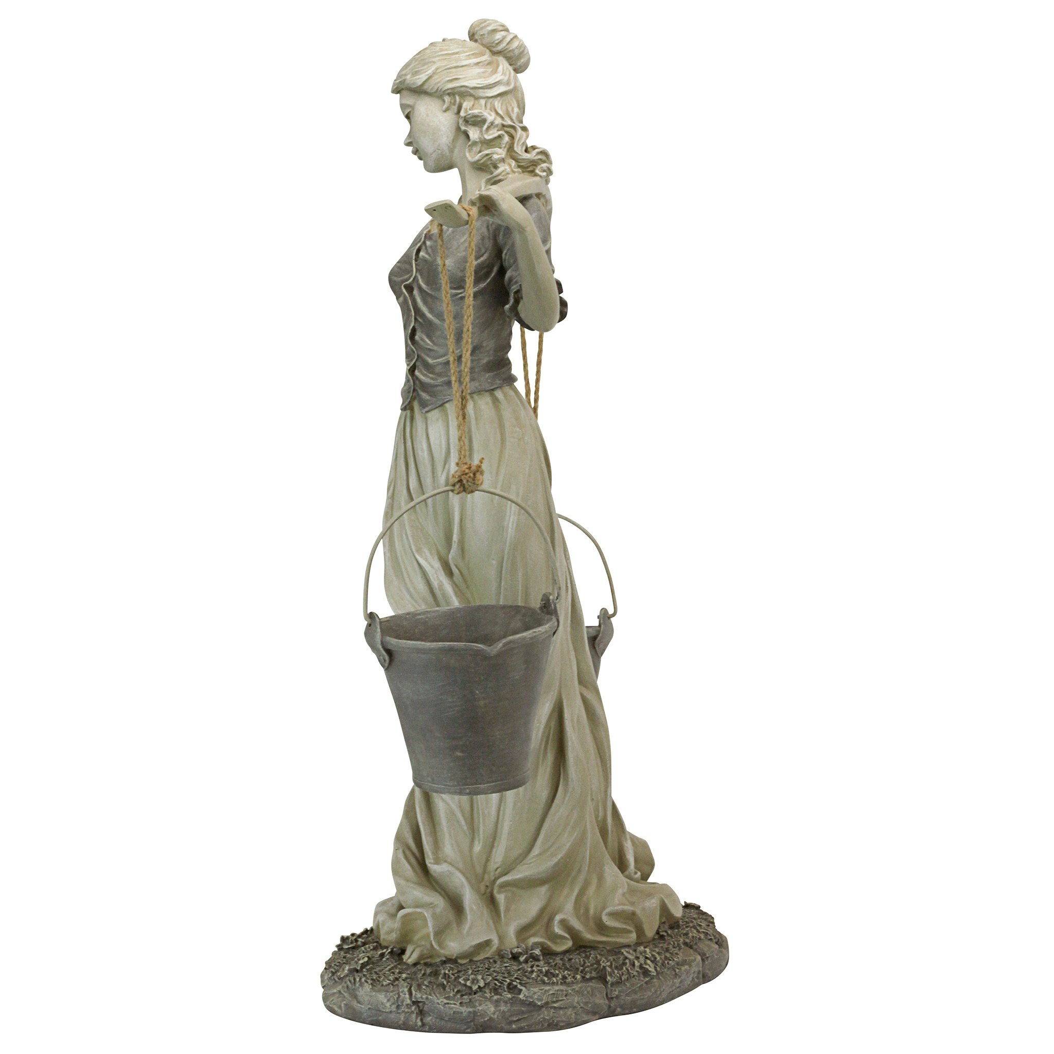 Toscano - Magdalene the Danish Milkmaid Garden Woman Statue