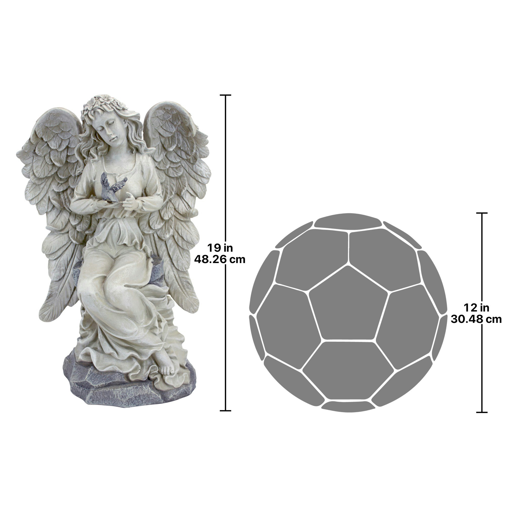 Toscano - Nature Blessing Angel Garden Statue