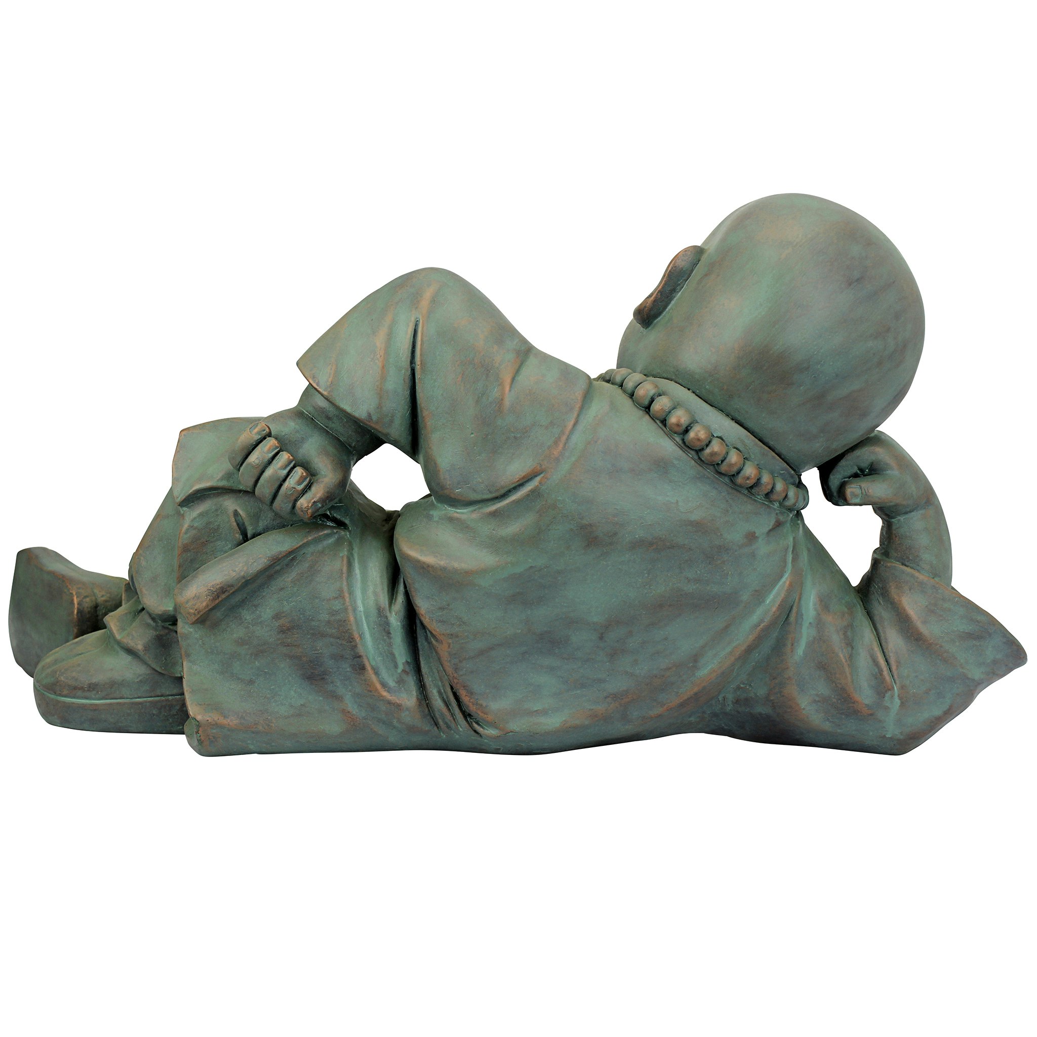 Toscano - Resting Serene Baby Buddha Garden Statue