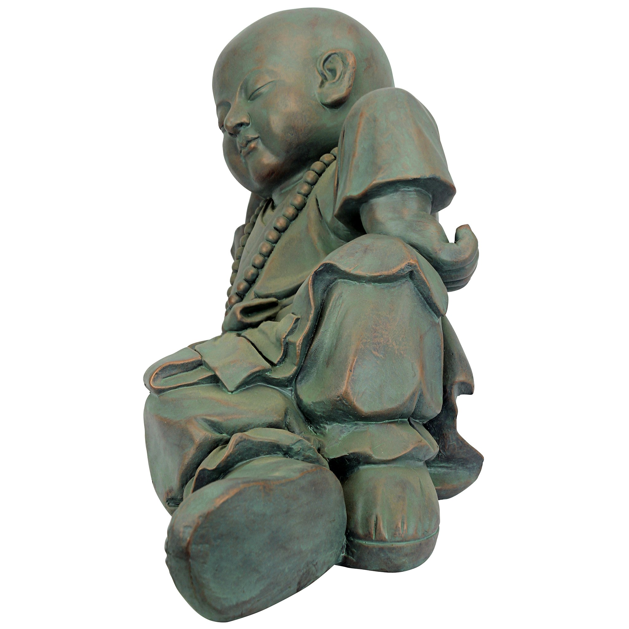 Toscano - Resting Serene Baby Buddha Garden Statue