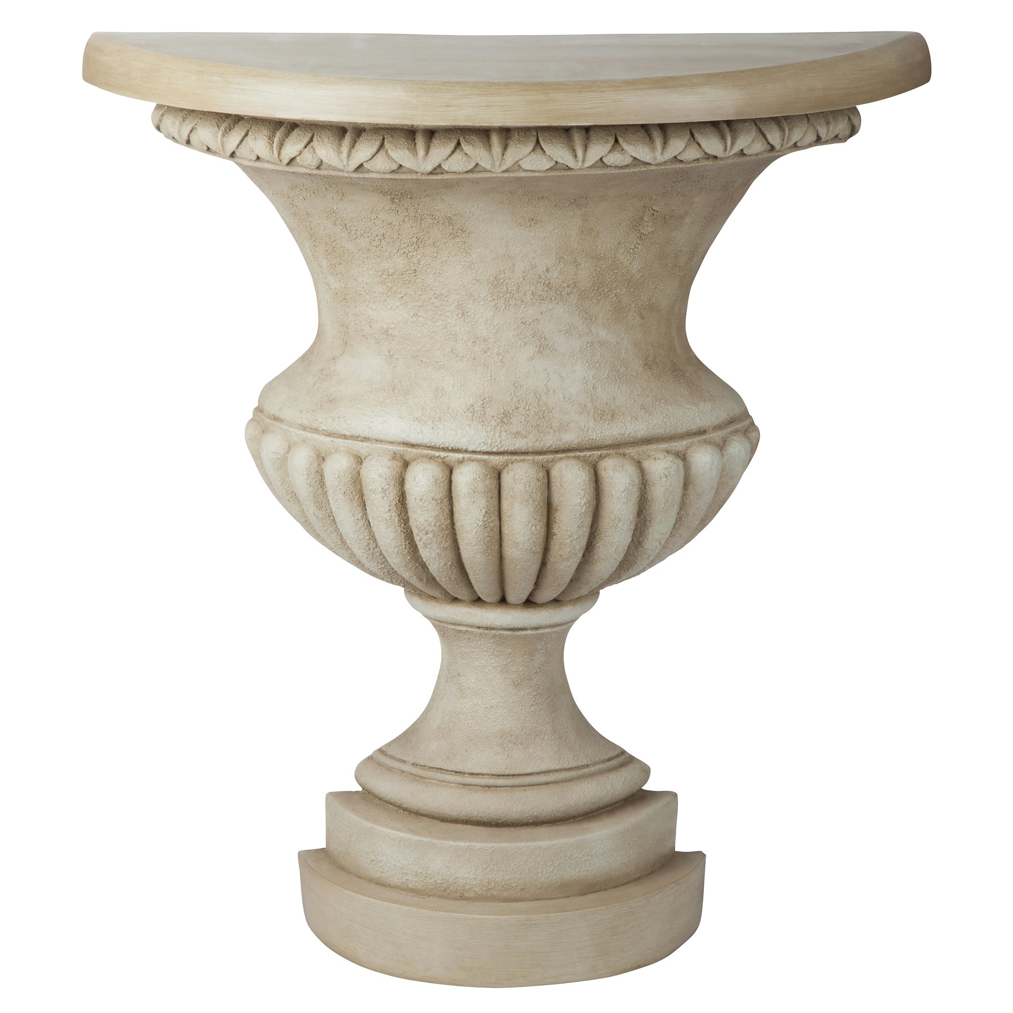 Toscano - Garden of Versailles Urn Wall Console Table