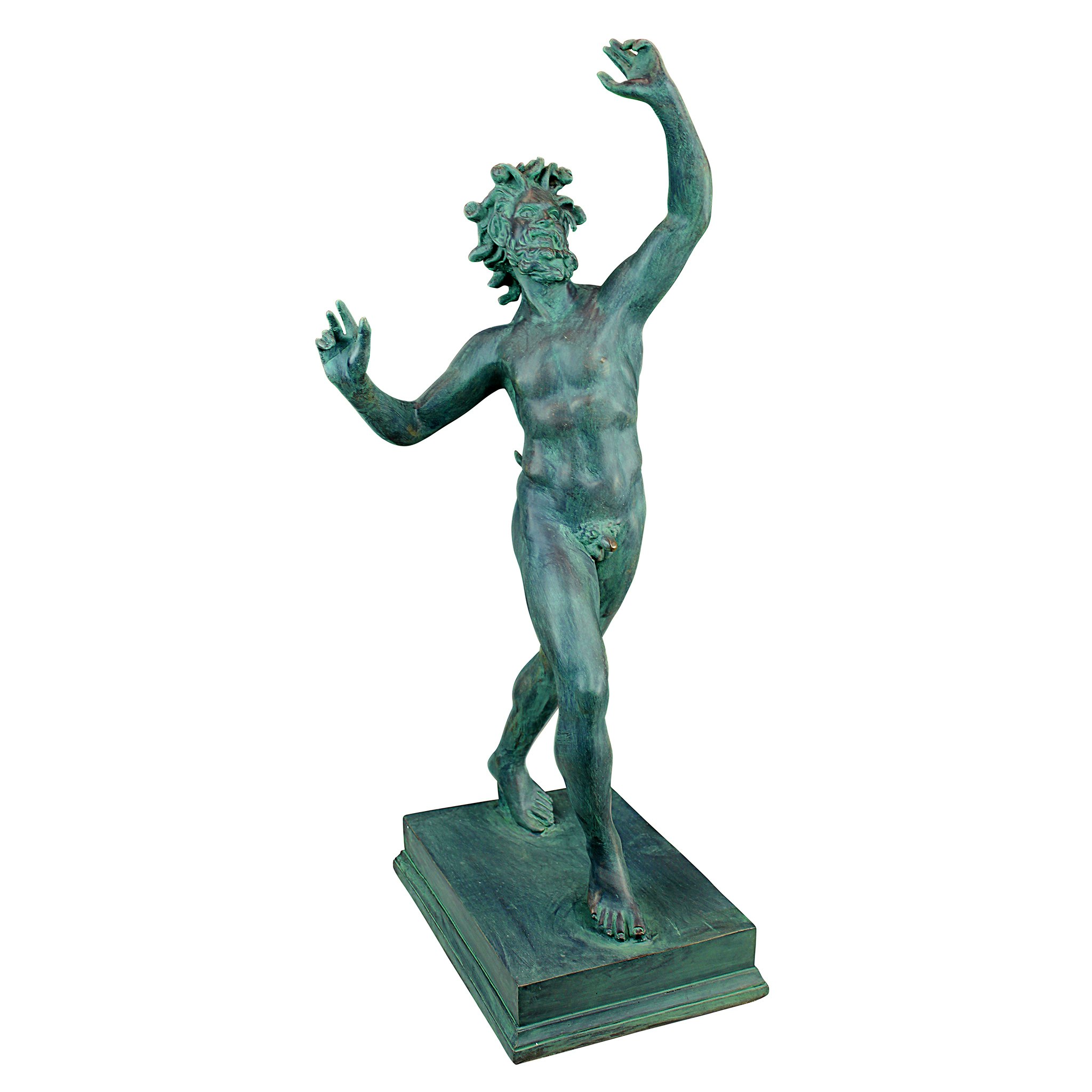 Toscano - Dancing Faunus of Pompeii Grande Statue