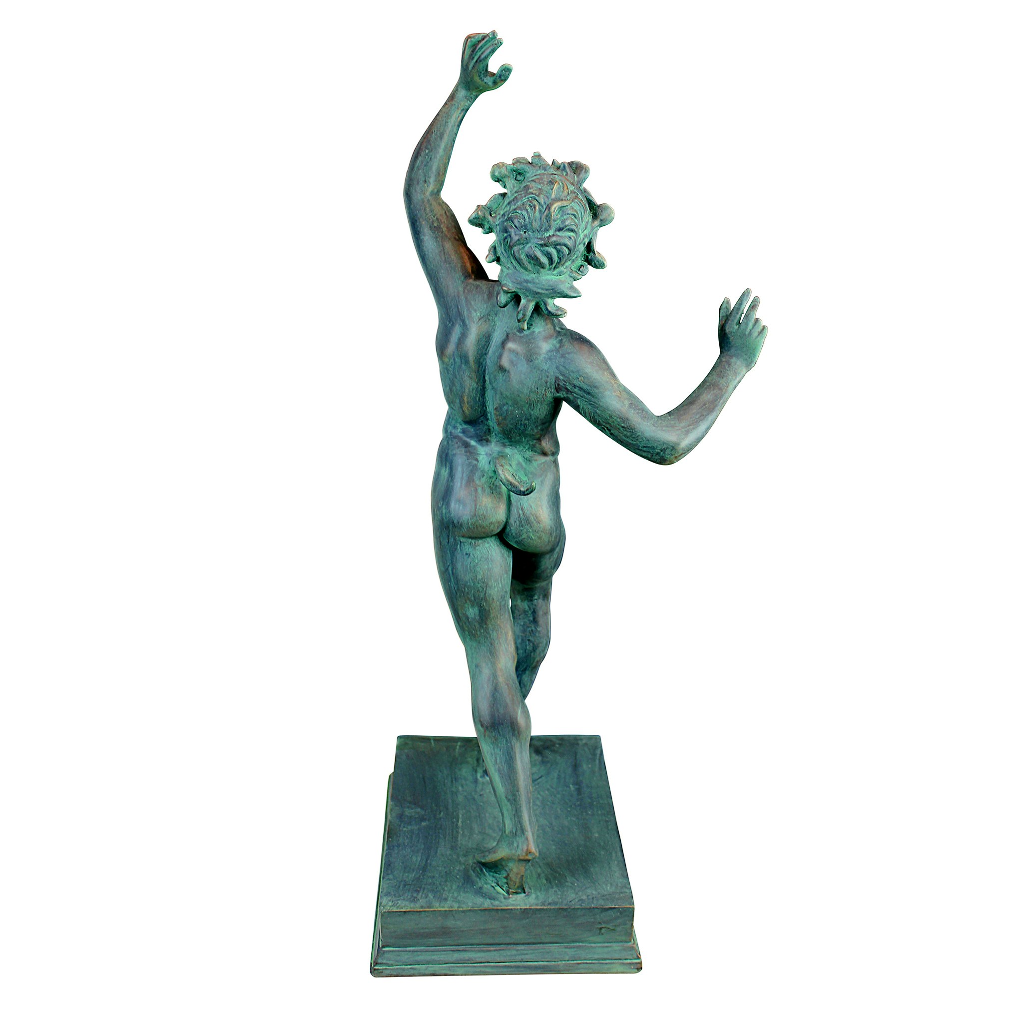 Toscano - Dancing Faunus of Pompeii Grande Statue