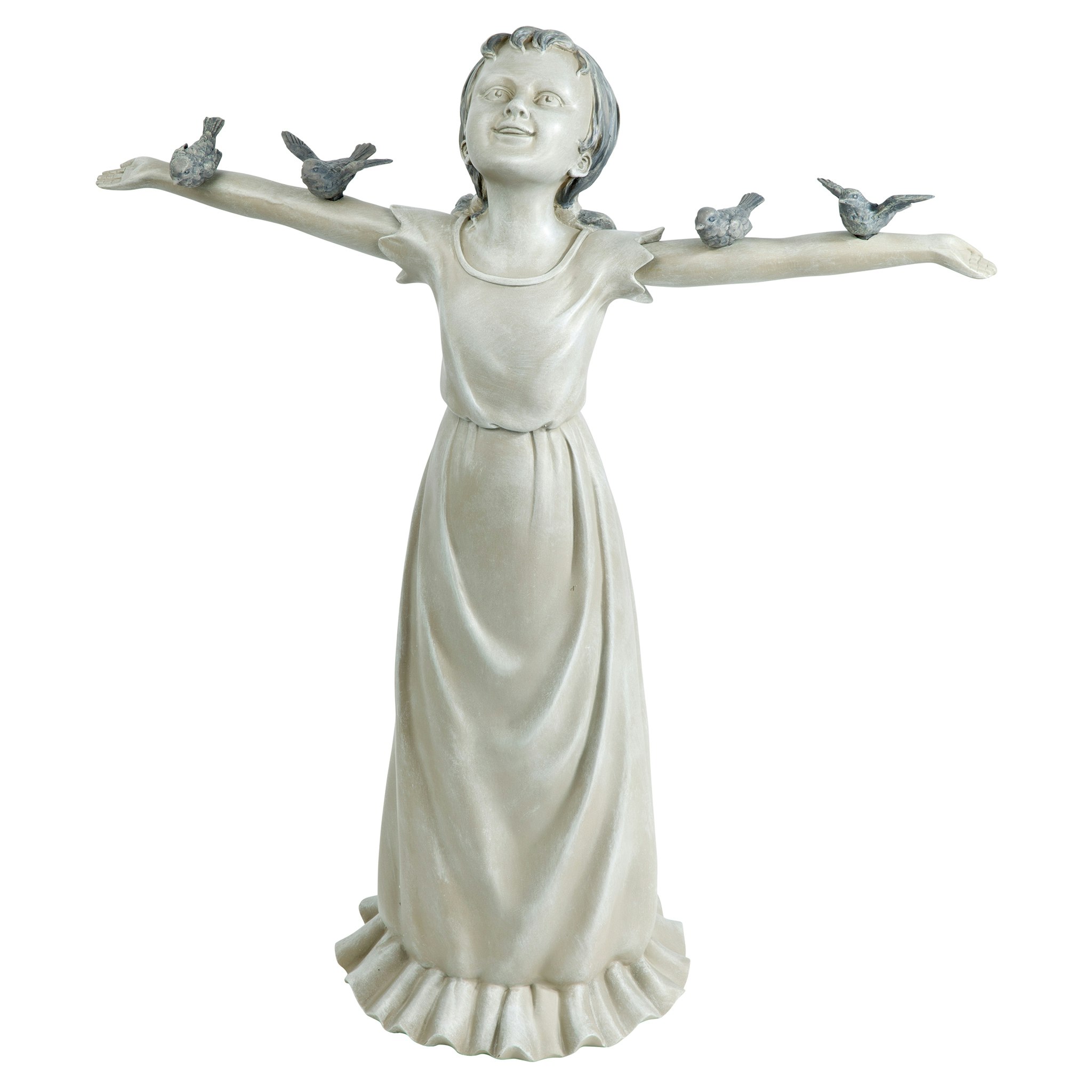 Toscano Basking in God Glory Little Girl Statue - Large