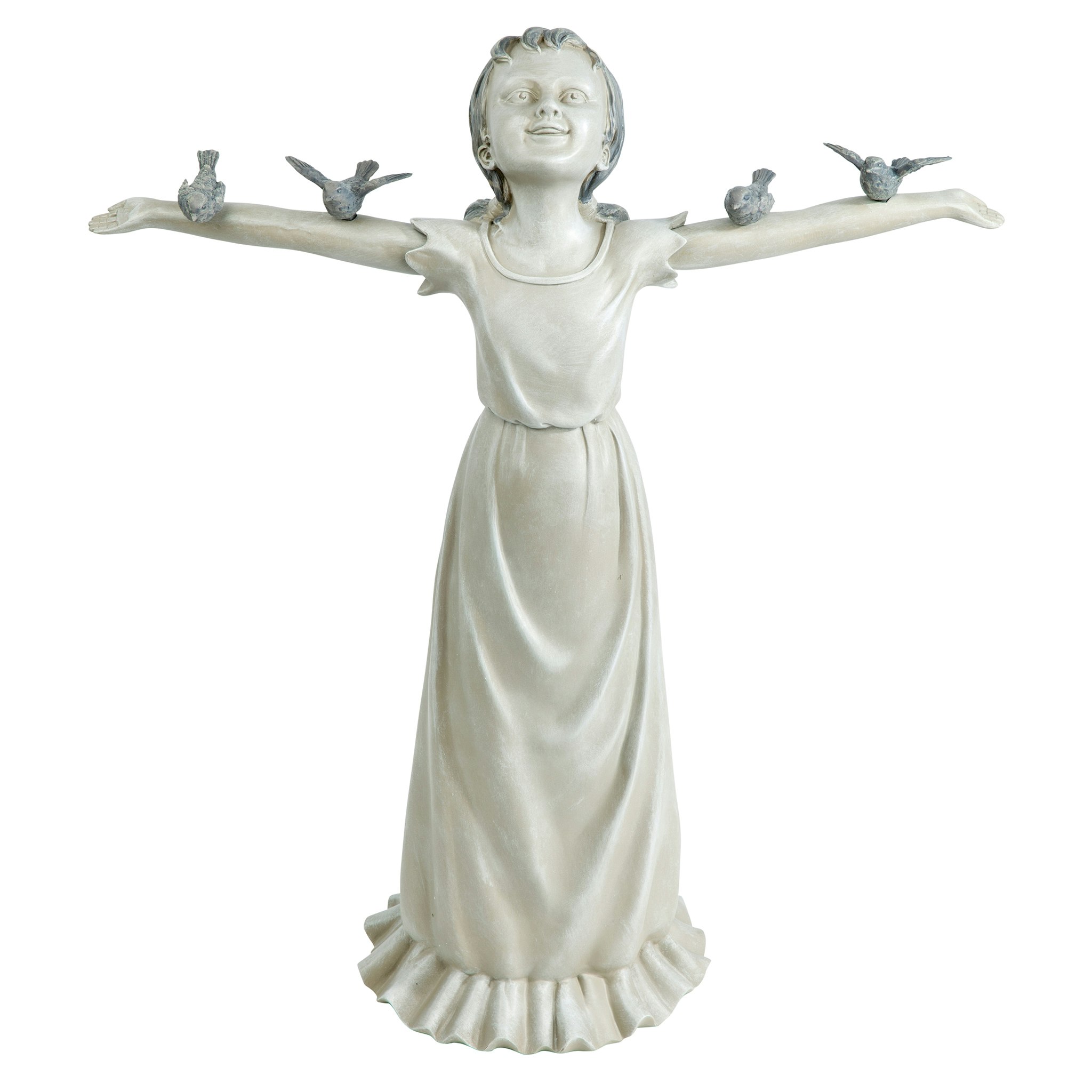 Toscano Basking in God Glory Little Girl Statue - Large