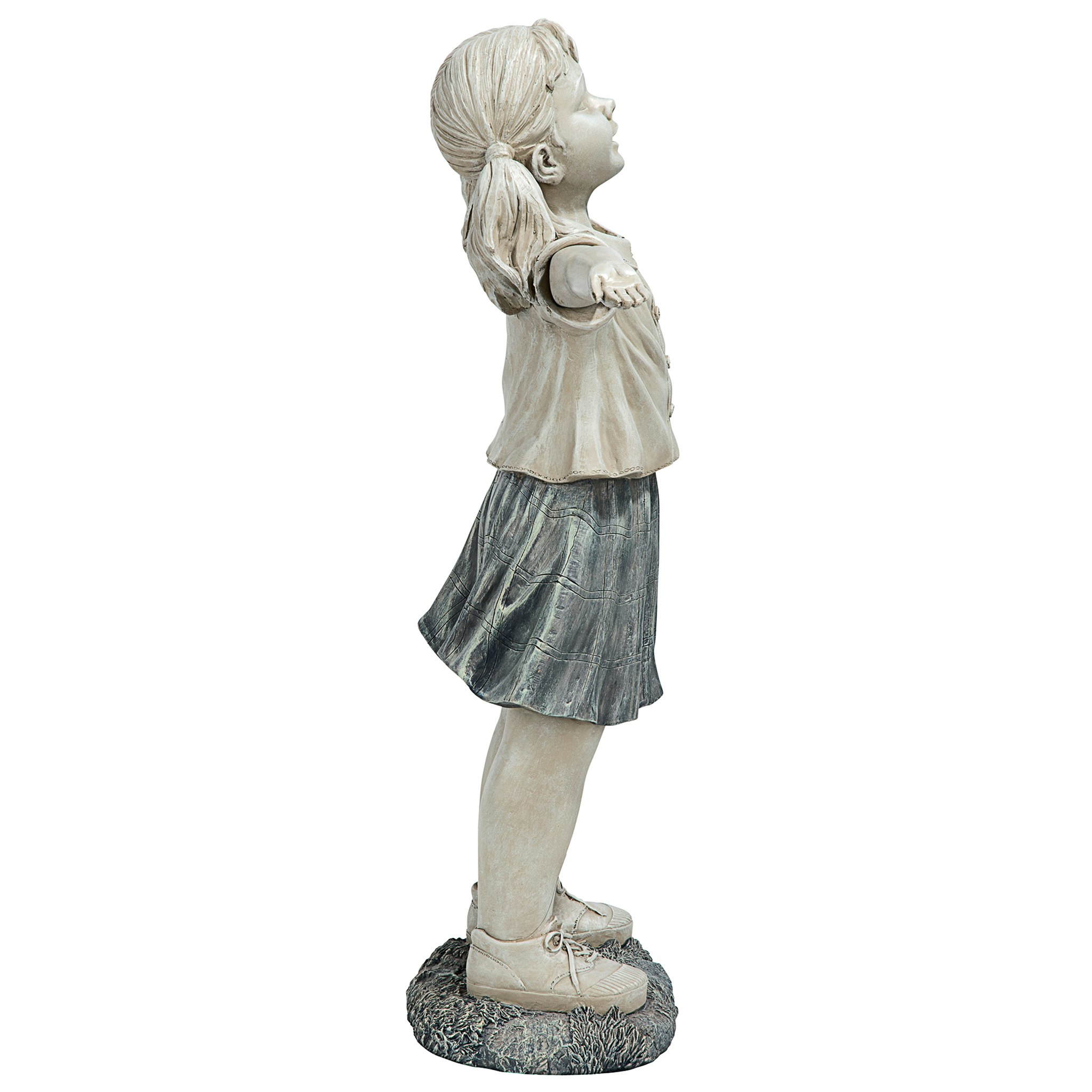 Toscano - Hope the Optimistic Gardener Child Statue