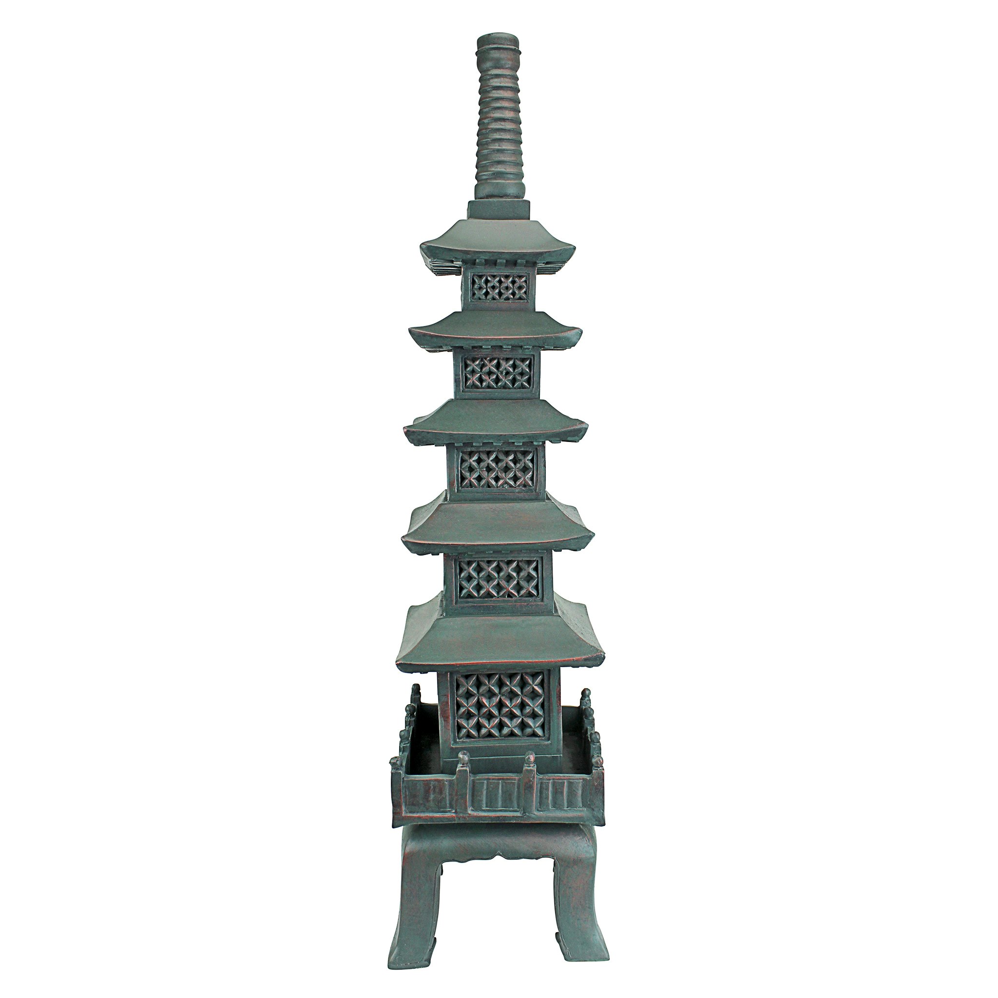 Toscano The Nara Temple Asian Garden Pagoda Statue