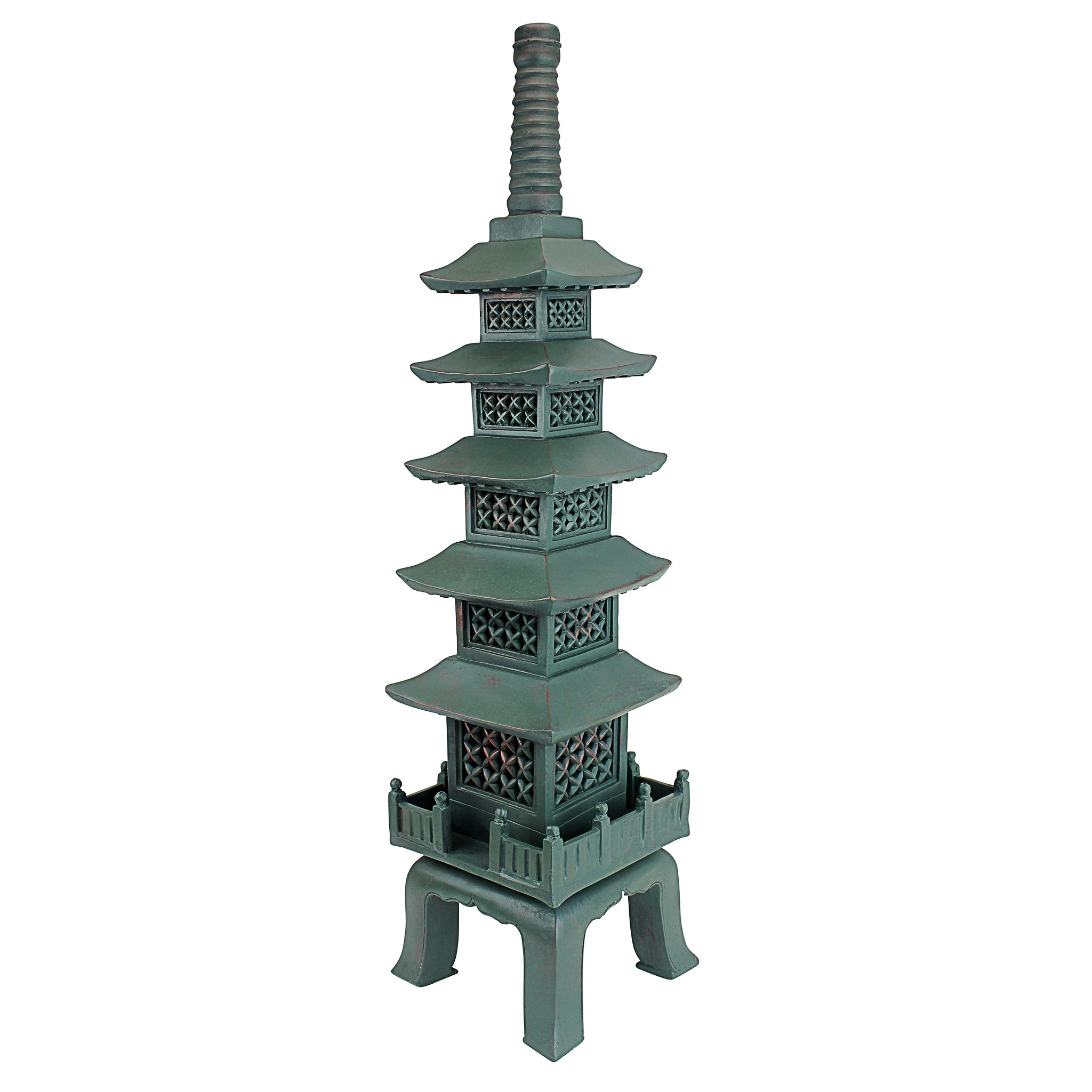 Toscano The Nara Temple Asian Garden Pagoda Statue