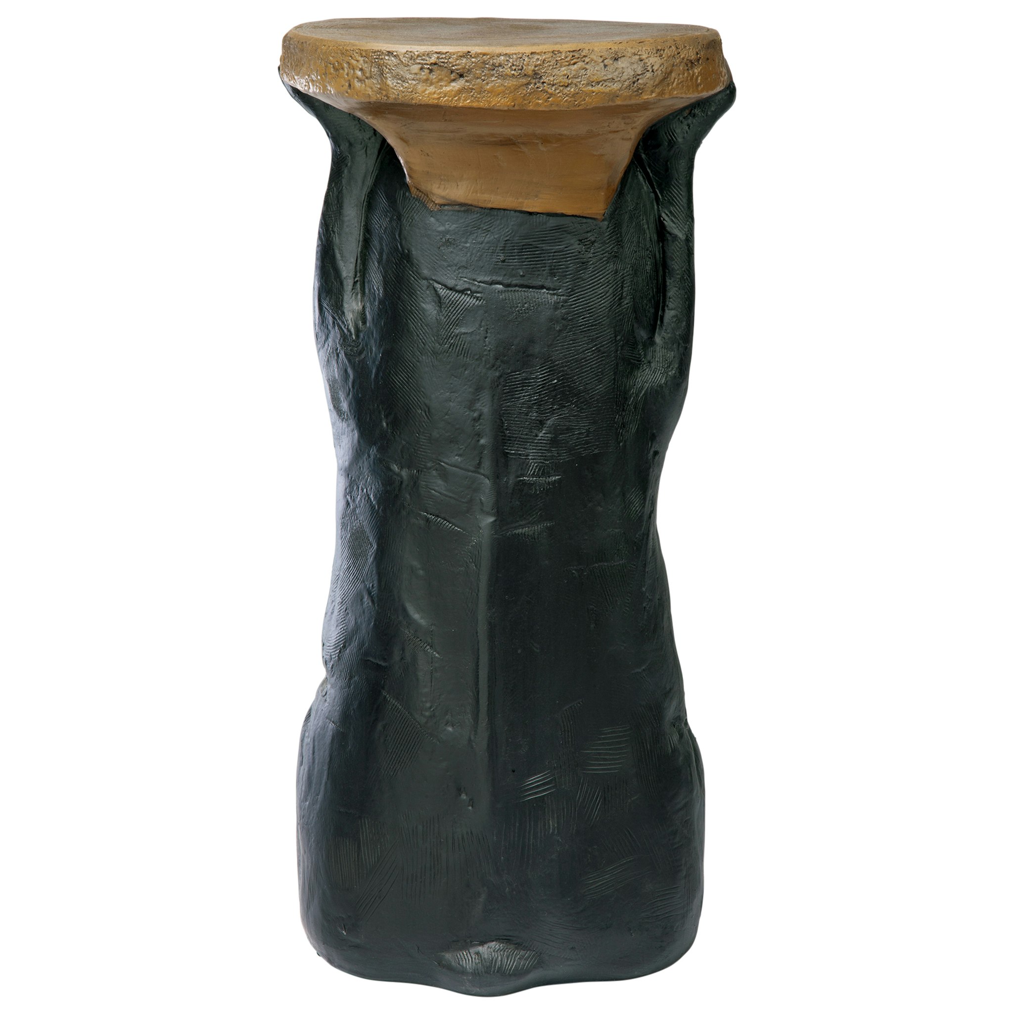 Toscano - Black Forest Bear Table Sculptural Pedestal in Designer Resin