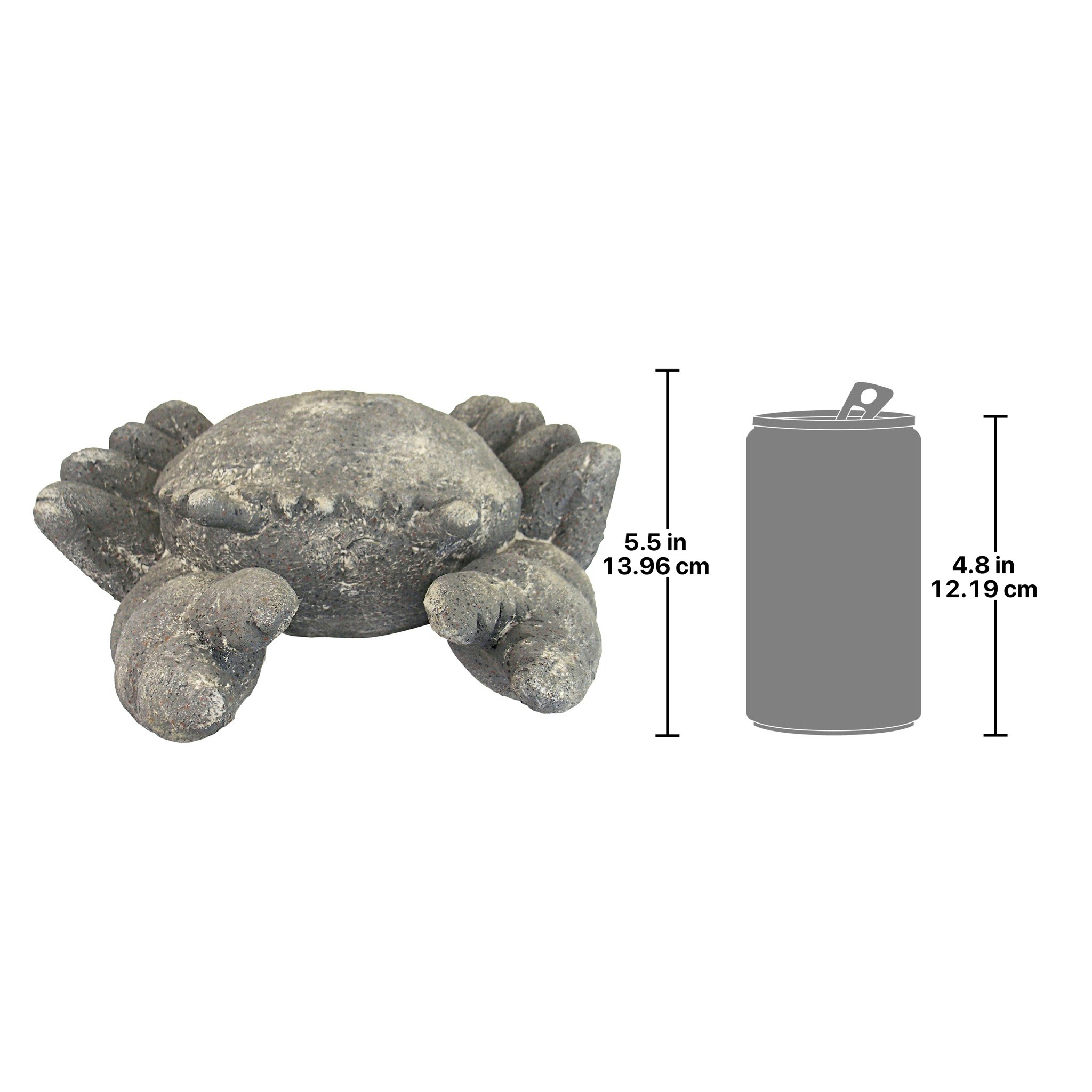 Toscano Cantankerous Stone Crabs Medium Garden Statue