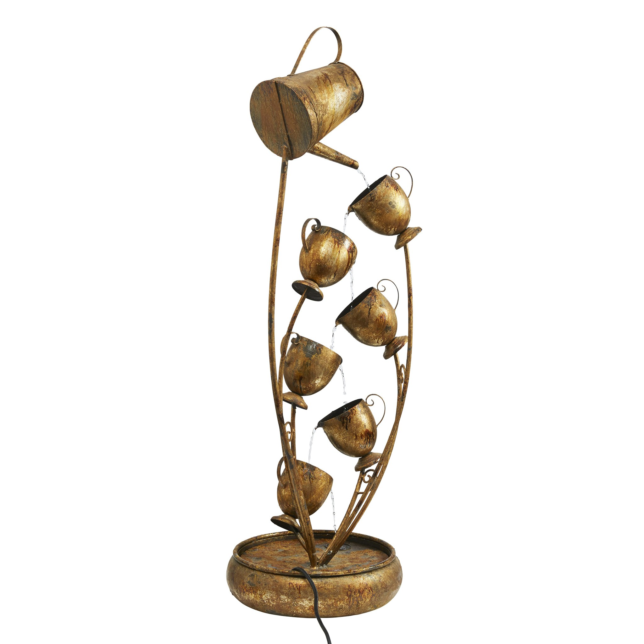 Toscano - Garden Tea Party Cascading Sculptural Fountain