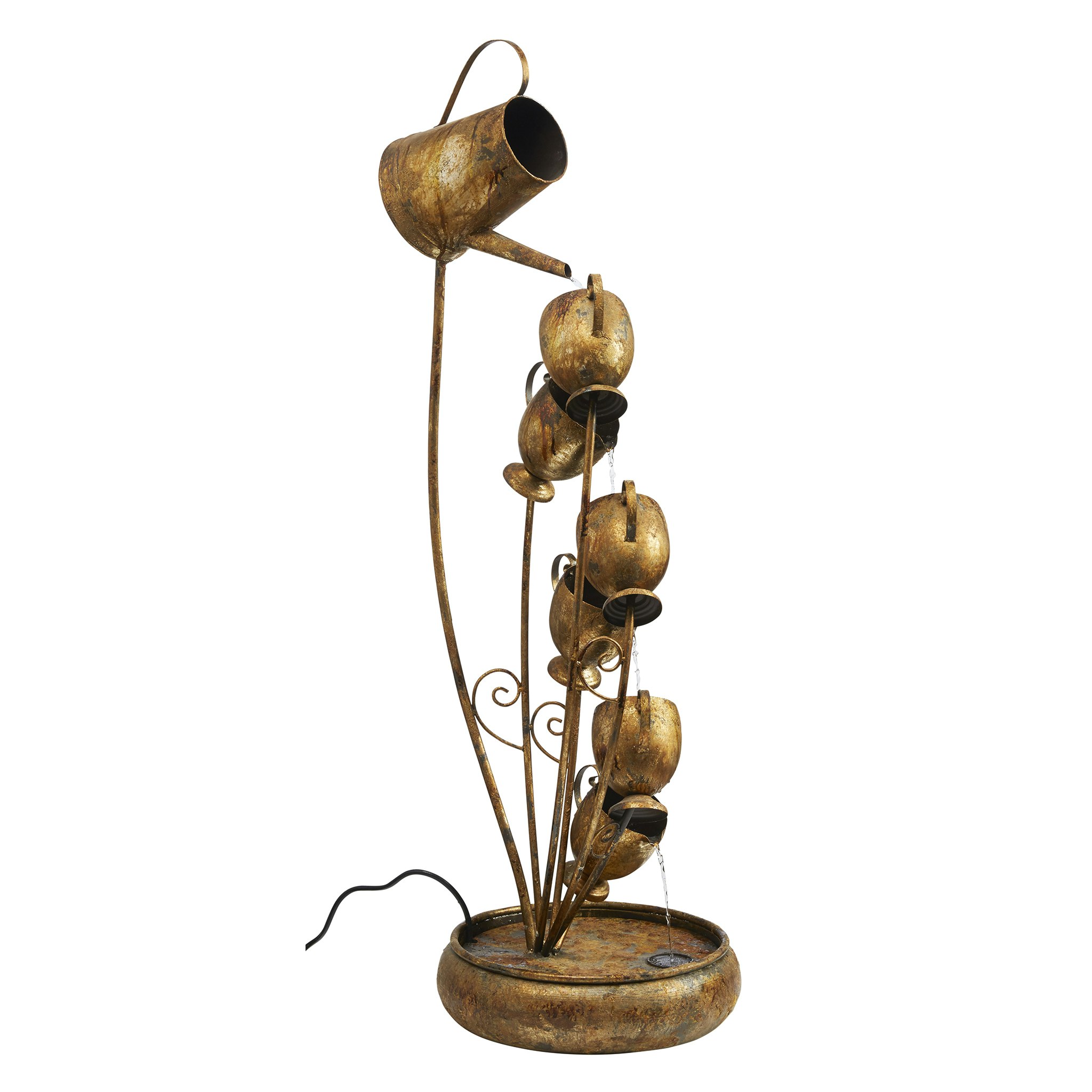 Toscano - Garden Tea Party Cascading Sculptural Fountain