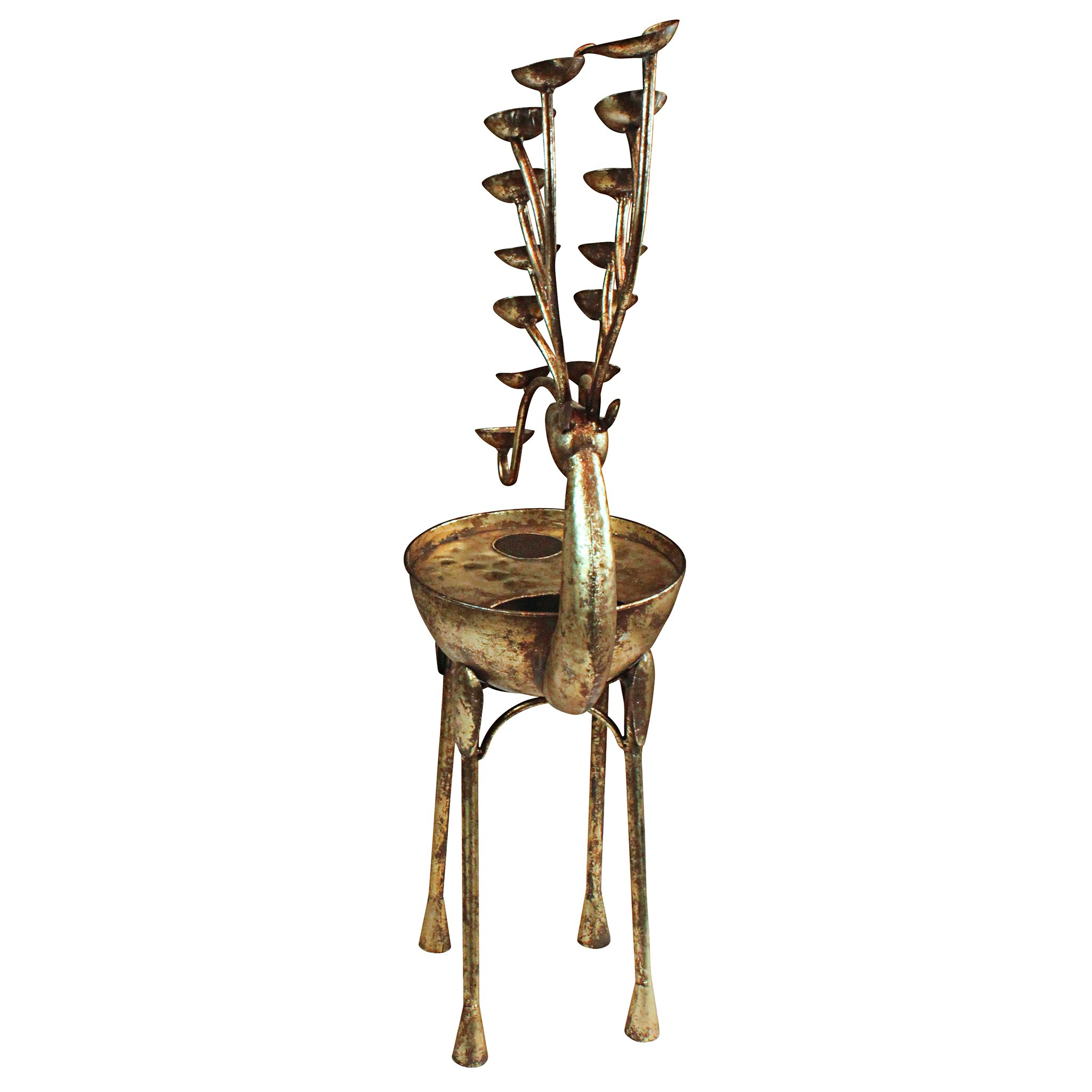 Toscano - Deer Antler Falls Cascading Sculptural Fountain