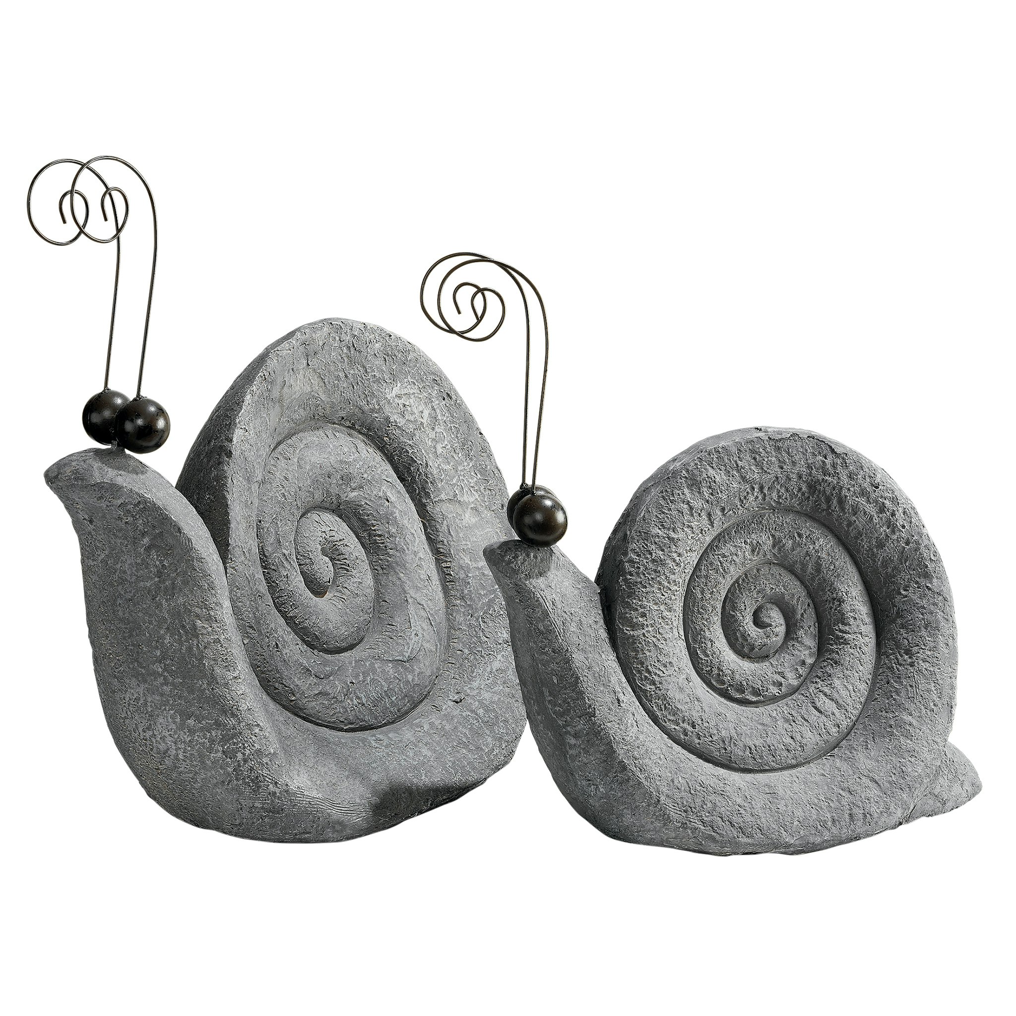 Toscano At a Snail Pace Garden Gastropod Statue - Large