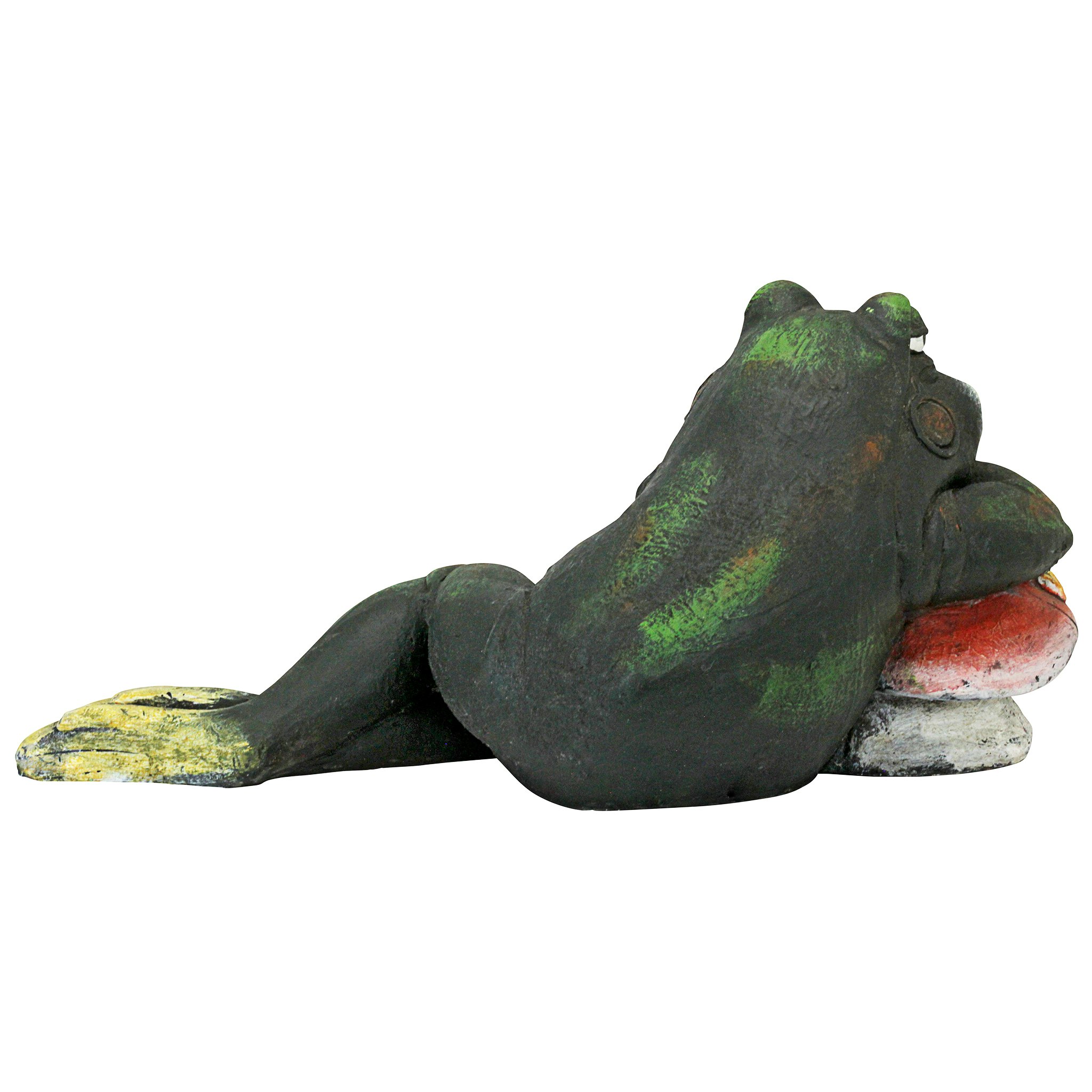 Toscano - Bert the Flirtatious Frog Garden Toad Statue