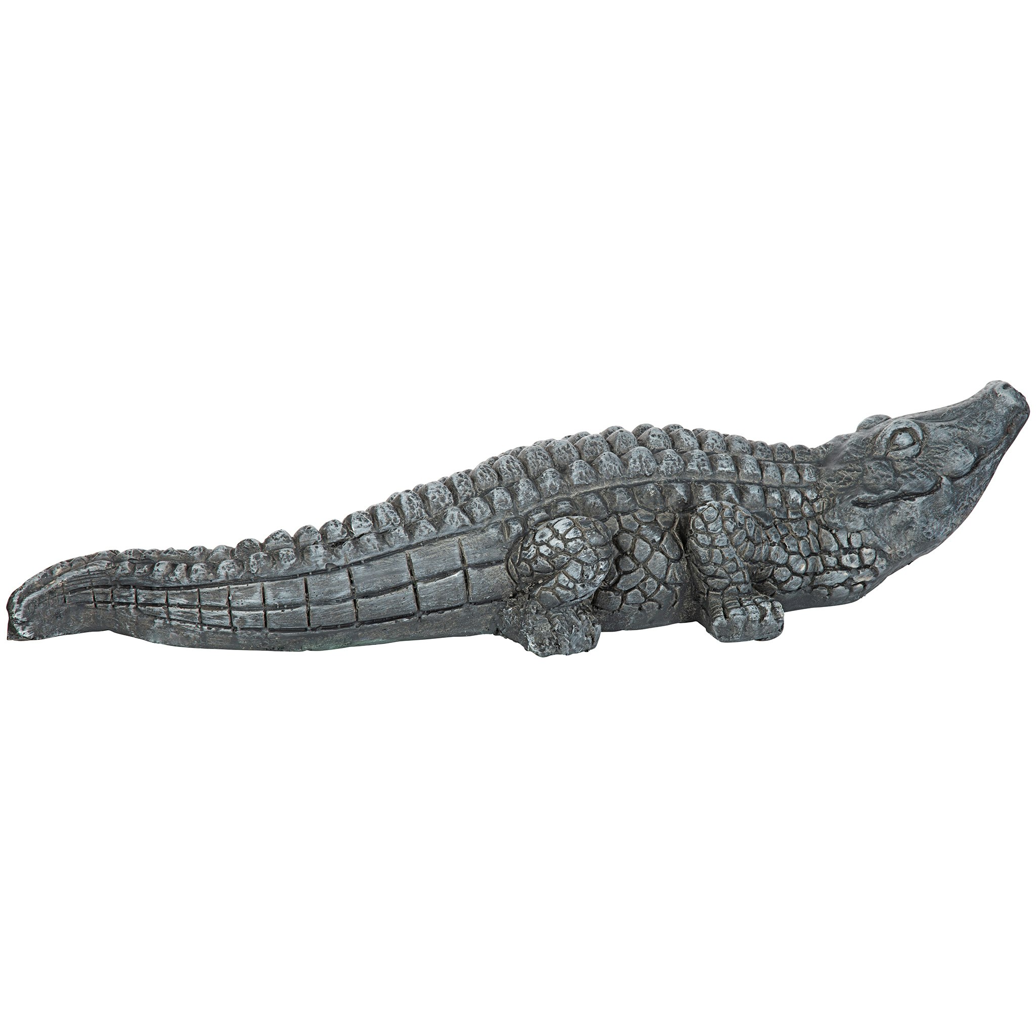 Toscano - Chomper the Swamp Beast Garden Gator Statue