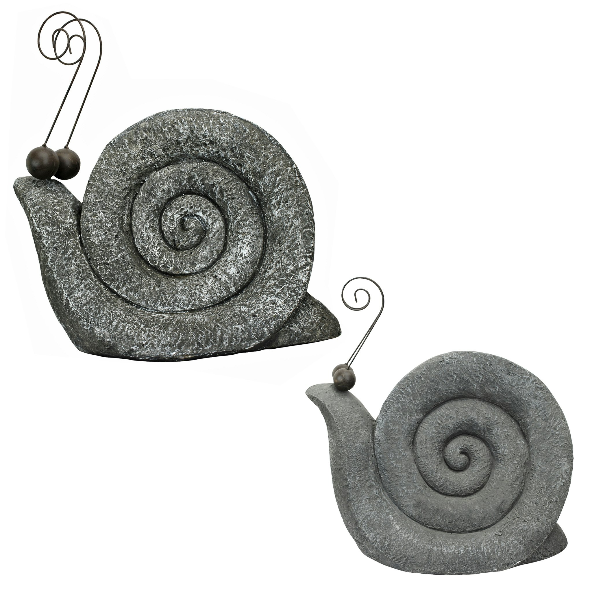 Toscano - Set of At a Snail Pace Garden Gastropod Statues