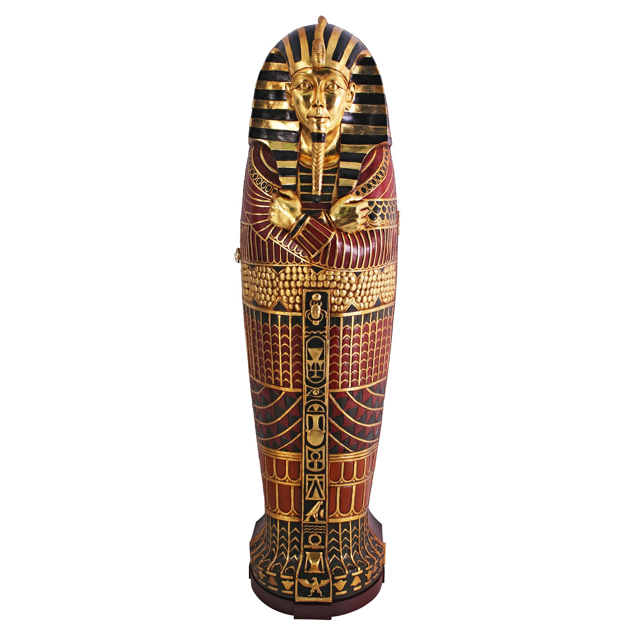 Toscano - King Tutankhamen Life-Size Sarcophagus Cabinet